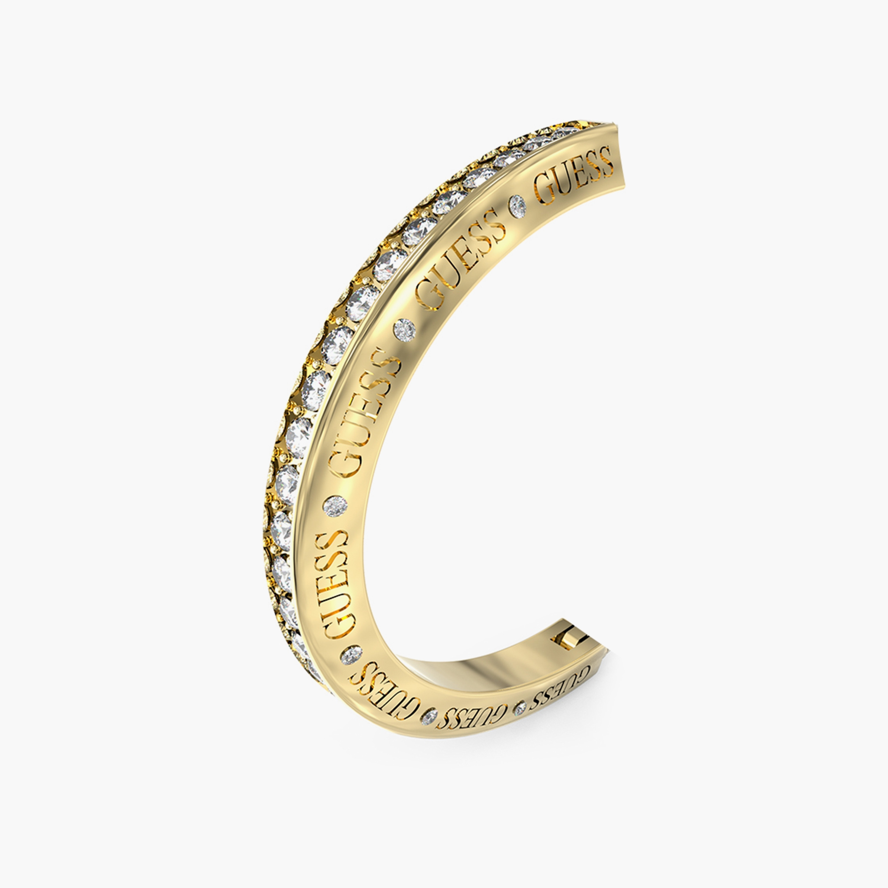 Guess Gold Bond Bracelet | JUBB03252JW-women-watchesandjewellery-jewellery-banglesandbracelets-image-2
