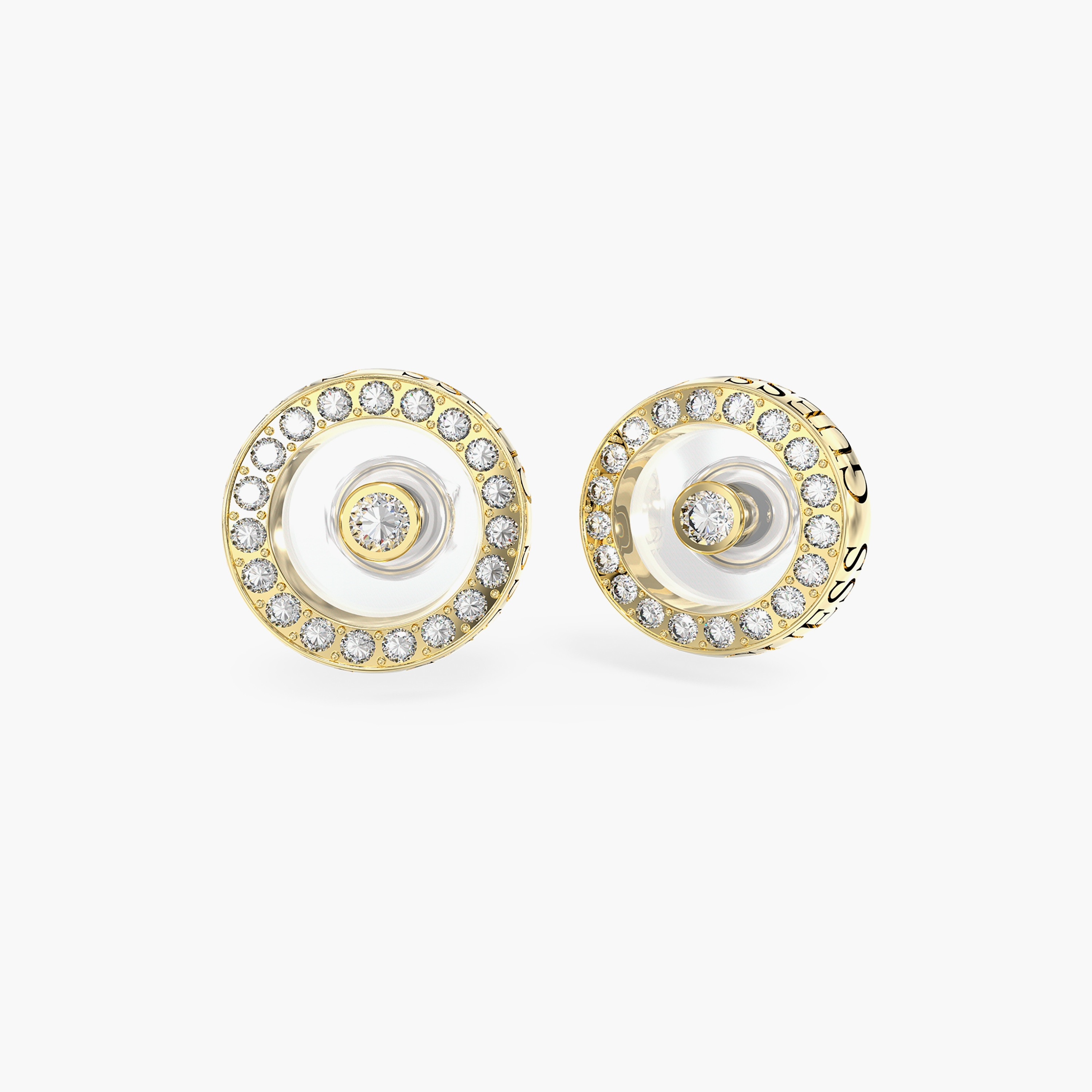أقراط ستاد بوند بلون ذهبي من جيس | JUBE03256JW-women-watchesandjewellery-jewellery-earrings-image-1