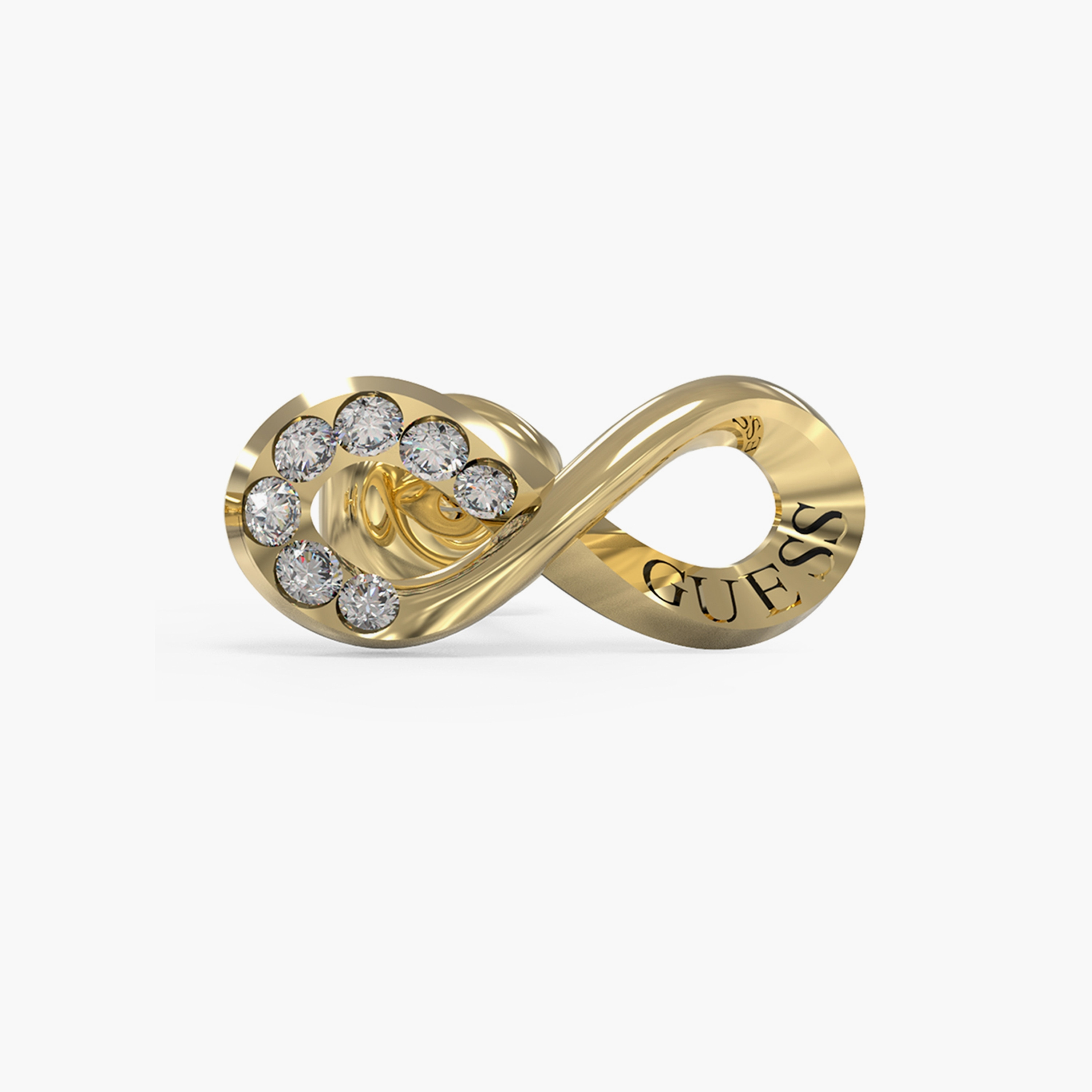 Guess Endless Dream Stud Earrings | JUBE03262JW-women-watchesandjewellery-jewellery-earrings-image-2