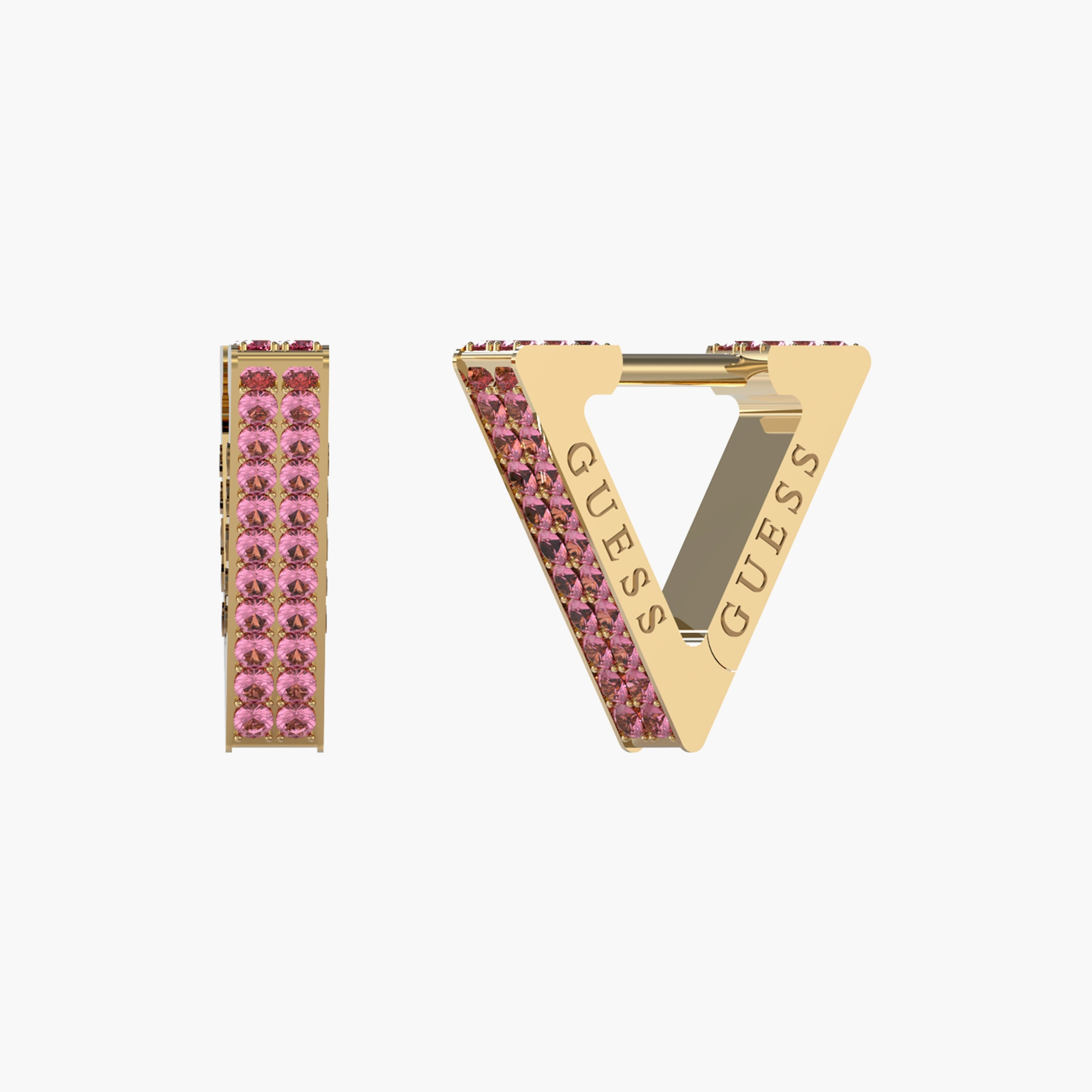 أقراط كريزي تراينجل بايف هجيز هوب من جيس | JUBE03306JW-women-watchesandjewellery-jewellery-earrings-image-1