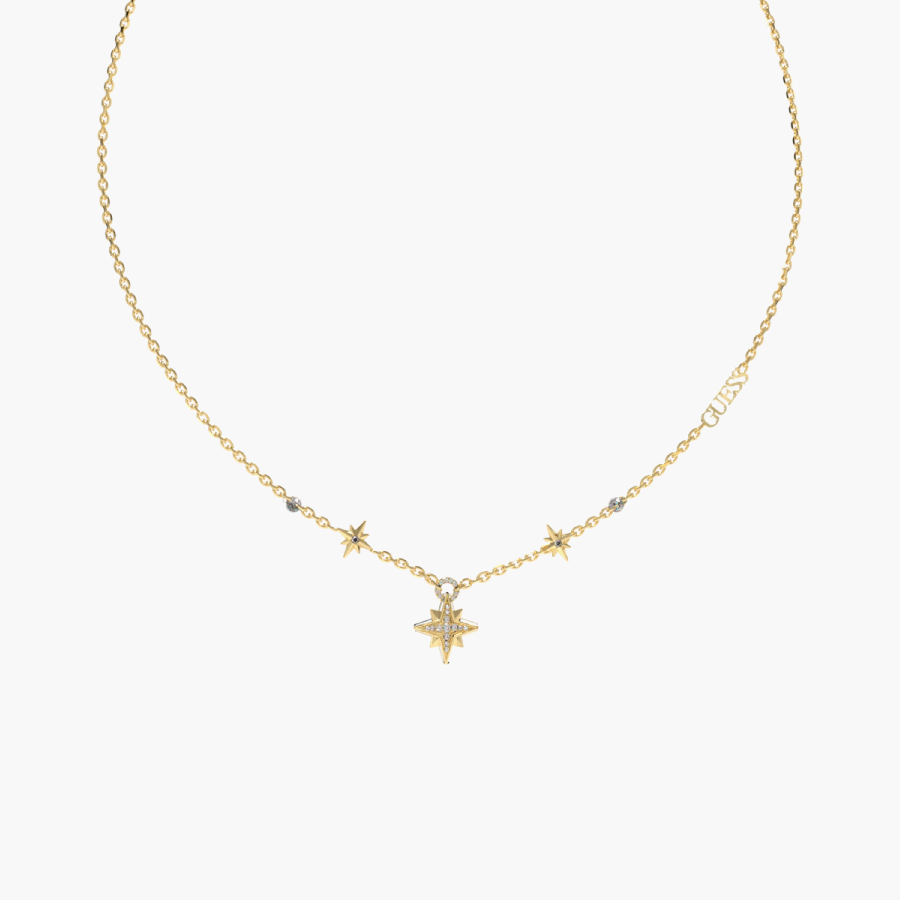 Guess In The Sky Necklace | JUBN03329JW-women-watchesandjewellery-jewellery-necklacesandpendants-image-2