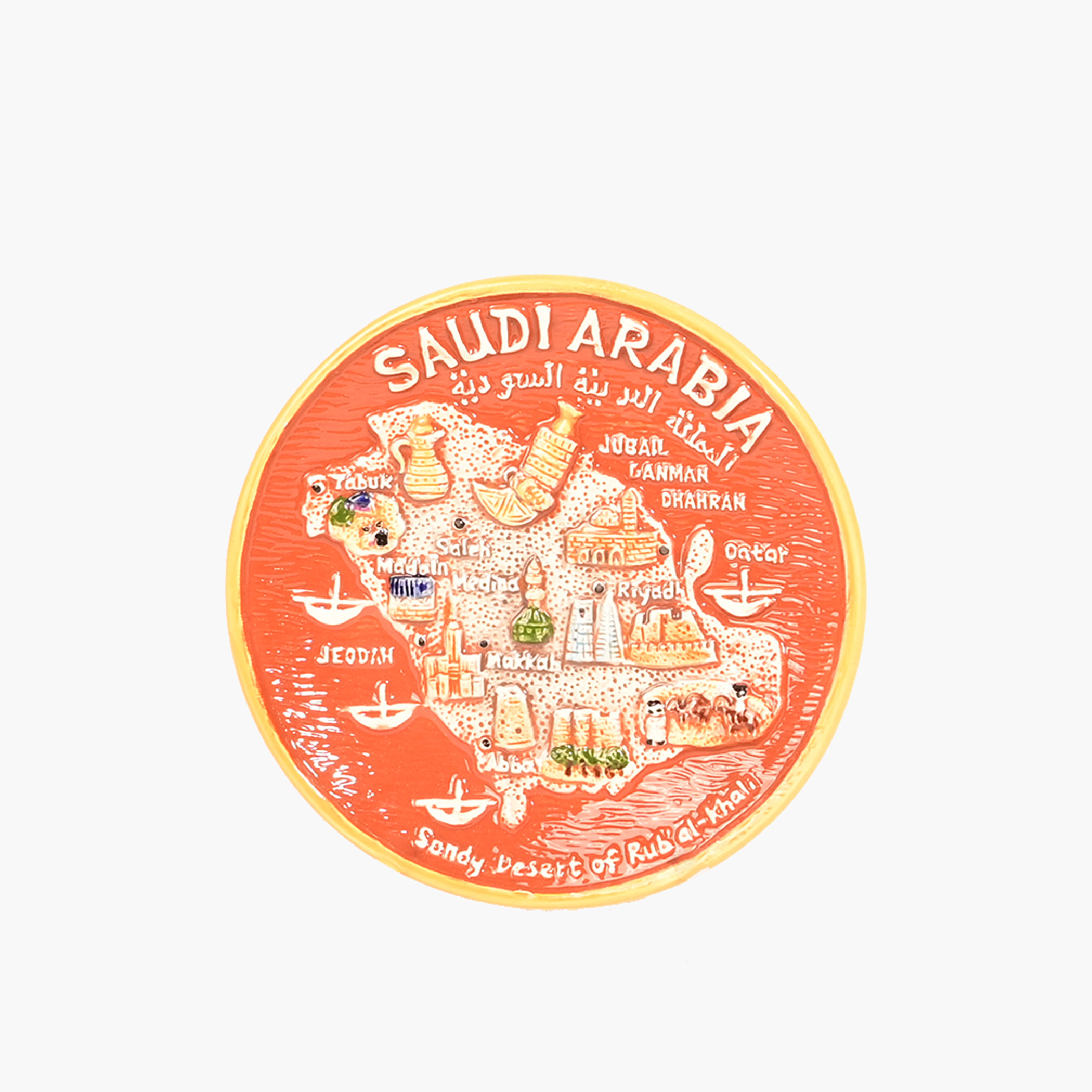 Crafted by Lifestyle Saudi Arabia Souvenir Magnet-household-decor-decorativeobjectsandsculptures-image-1