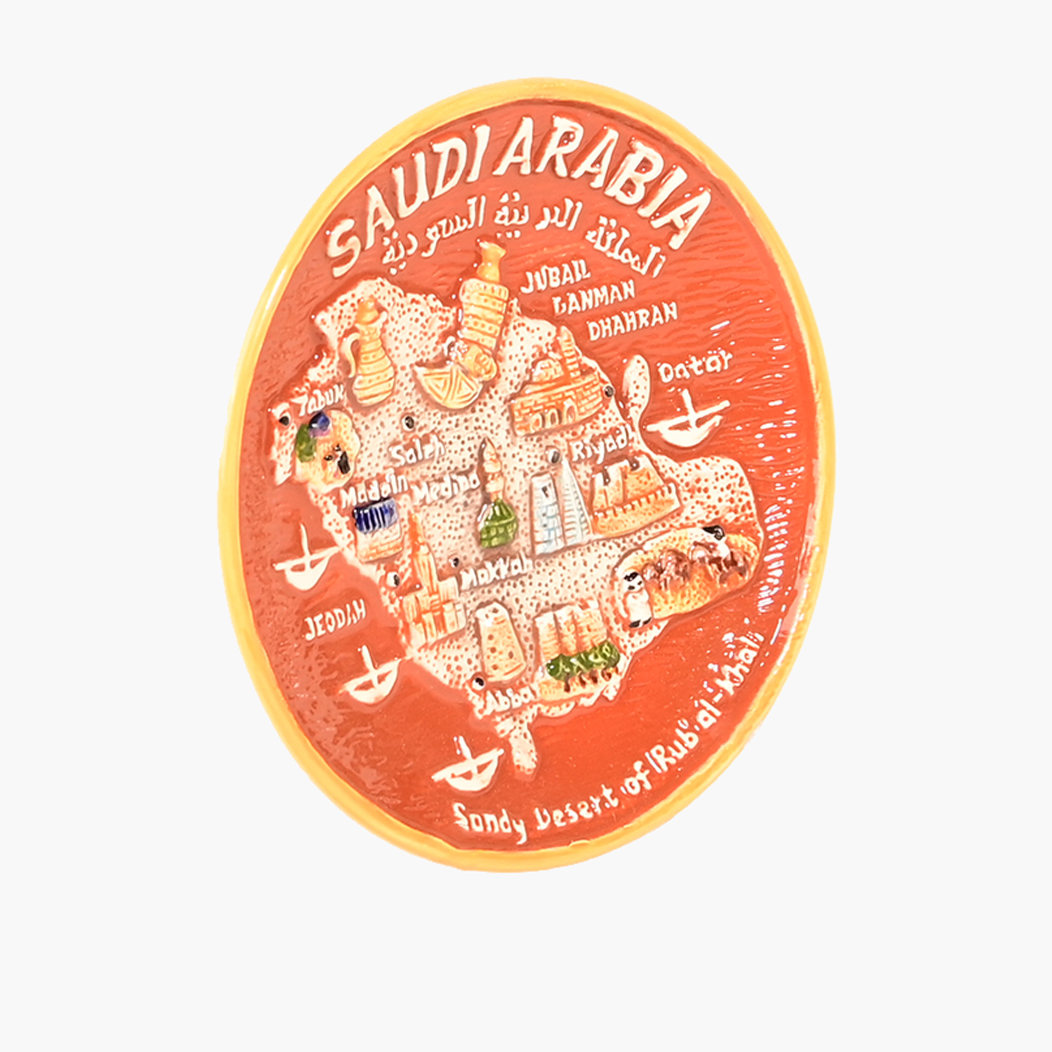 Crafted by Lifestyle Saudi Arabia Souvenir Magnet-household-decor-decorativeobjectsandsculptures-image-2