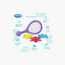Playgro 4-Piece Scoop and Splash Bath Set-toys-babyandtoddlertoys-bathtoys-image-4