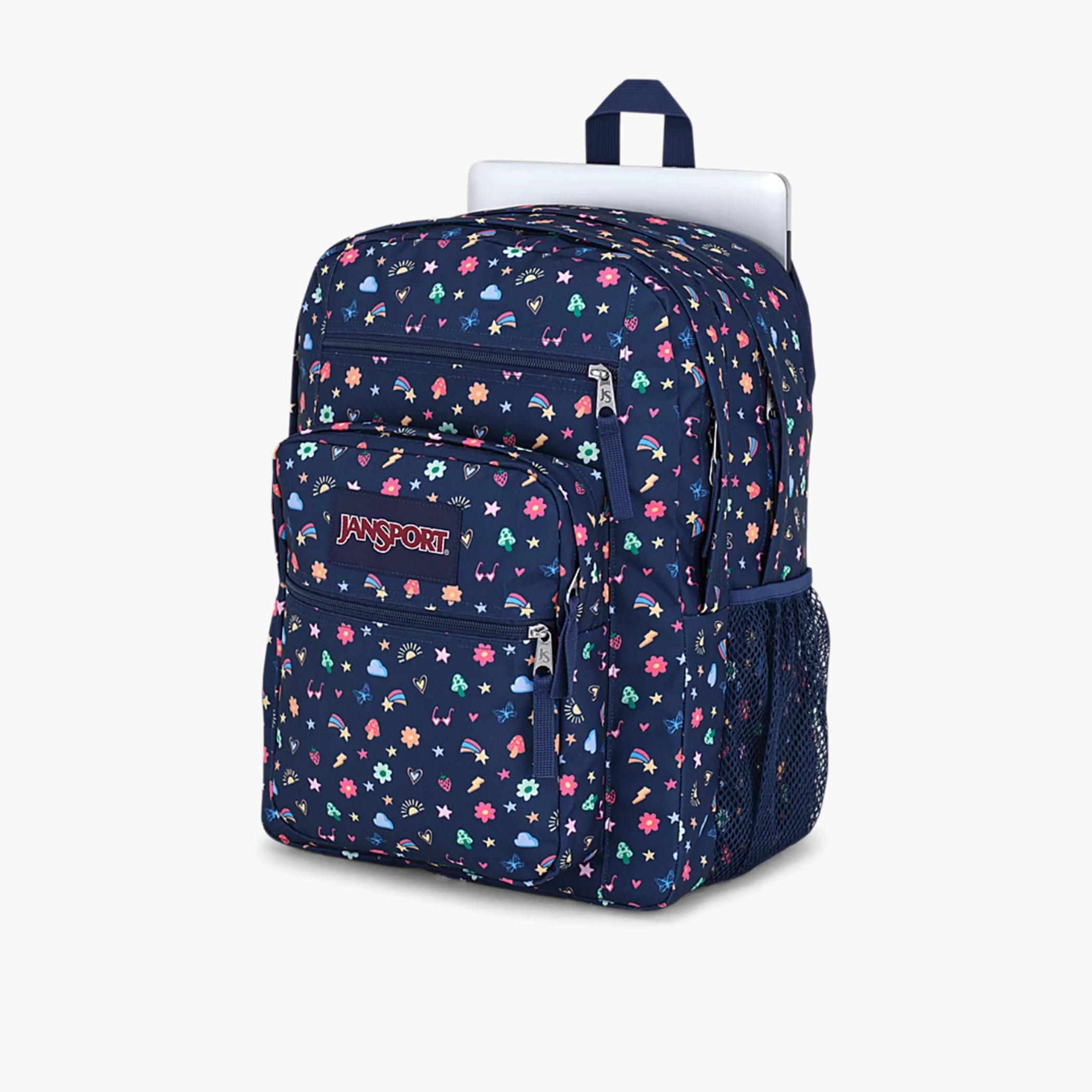 Buy Jansport Graphic Print Backpack with Adjustable Straps and Zip Closure 53.34x40.64x33.02 cms Online for Kids Centrepoint UAE