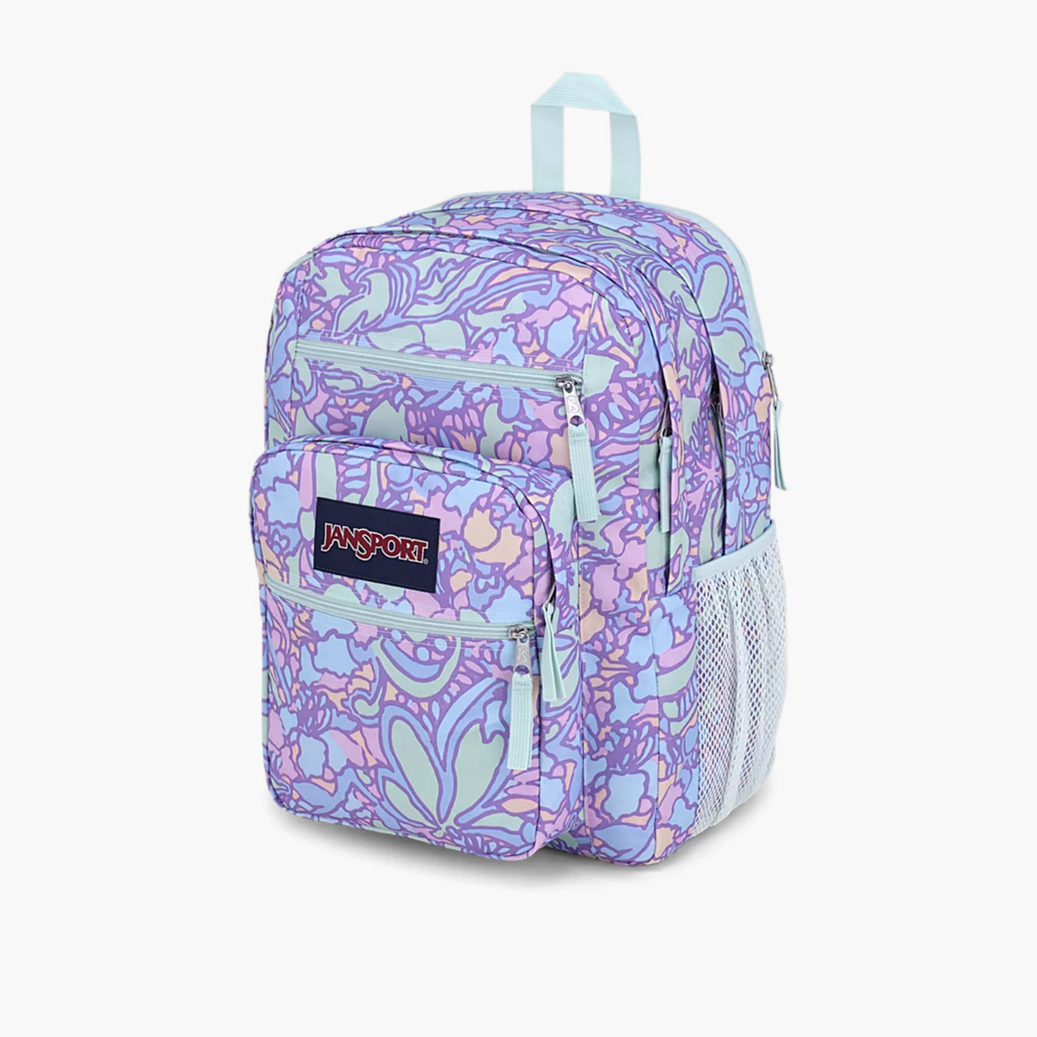 Jansport Floral Print Backpack with Adjustable Straps and Zip Closure - 53.34x40.64x33.02 cms-cpkids-backtoschool-schoolbagsandbackpacks-backpacks-image-6