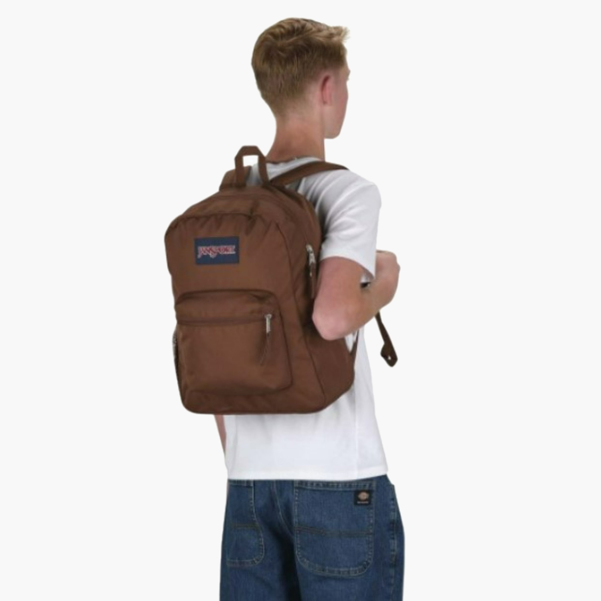 Jansport Solid Backpack with Adjustable Straps and Zip Closure - 60.02X39.7X45.72 cms-school-bagsandbackpacks-backpacks-image-7