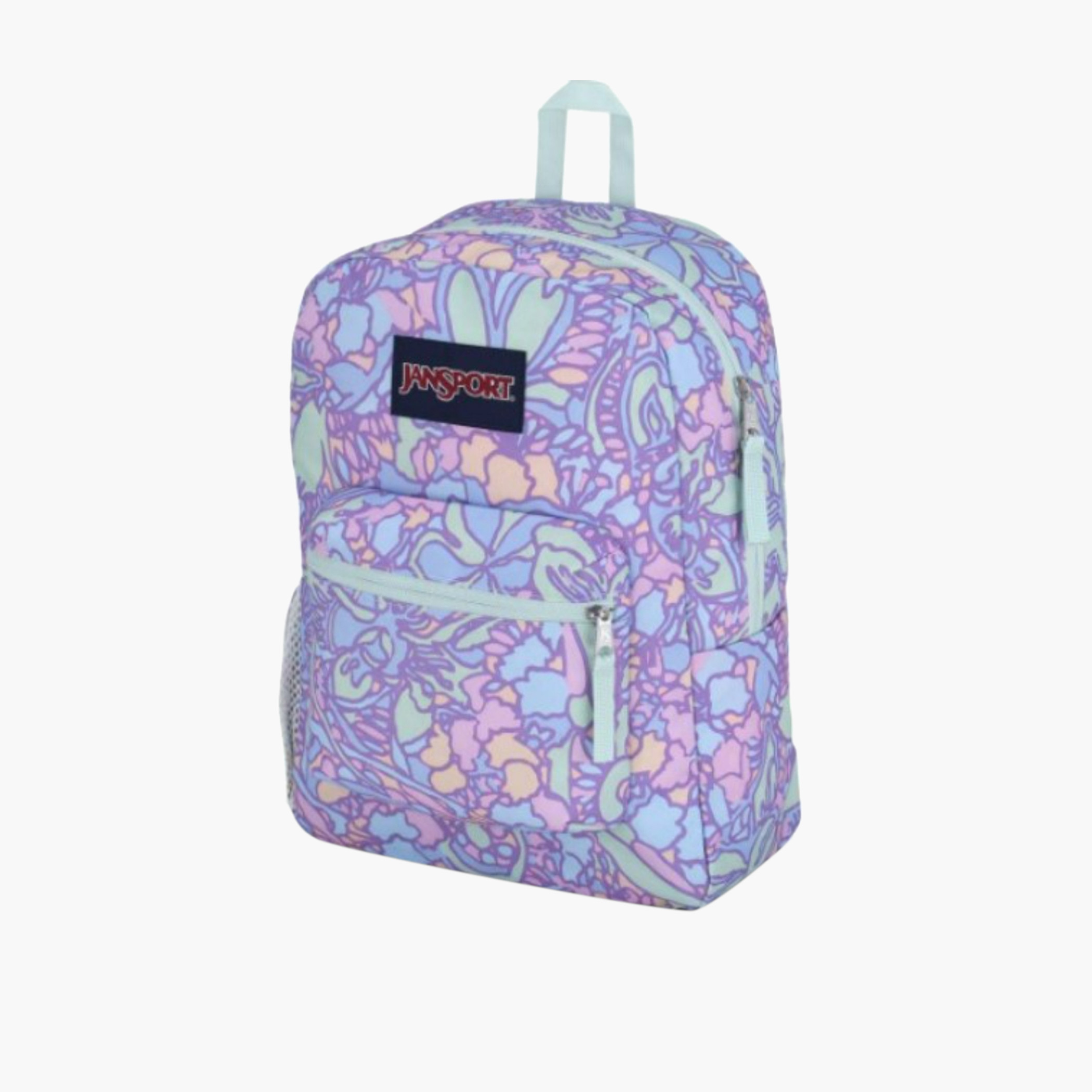 Jansport Floral Print Backpack with Adjustable Straps and Zip Closure - 60.02x39.7x45.72 cms-cpkids-backtoschool-schoolbagsandbackpacks-backpacks-image-6