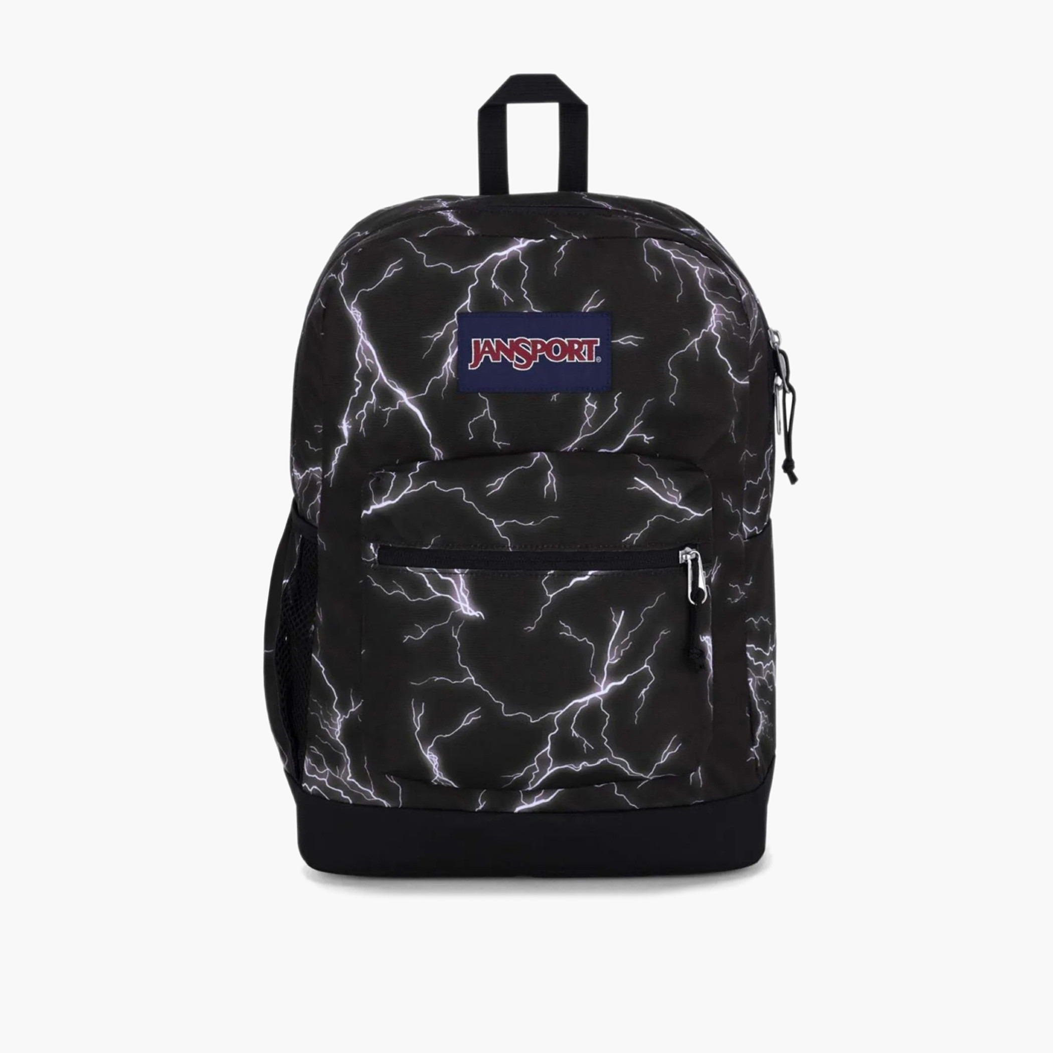 Jansport Electric Bolt Print Backpack with Adjustable Straps and Zip Closure - 76.2x38x33 cms-school-bagsandbackpacks-backpacks-image-1