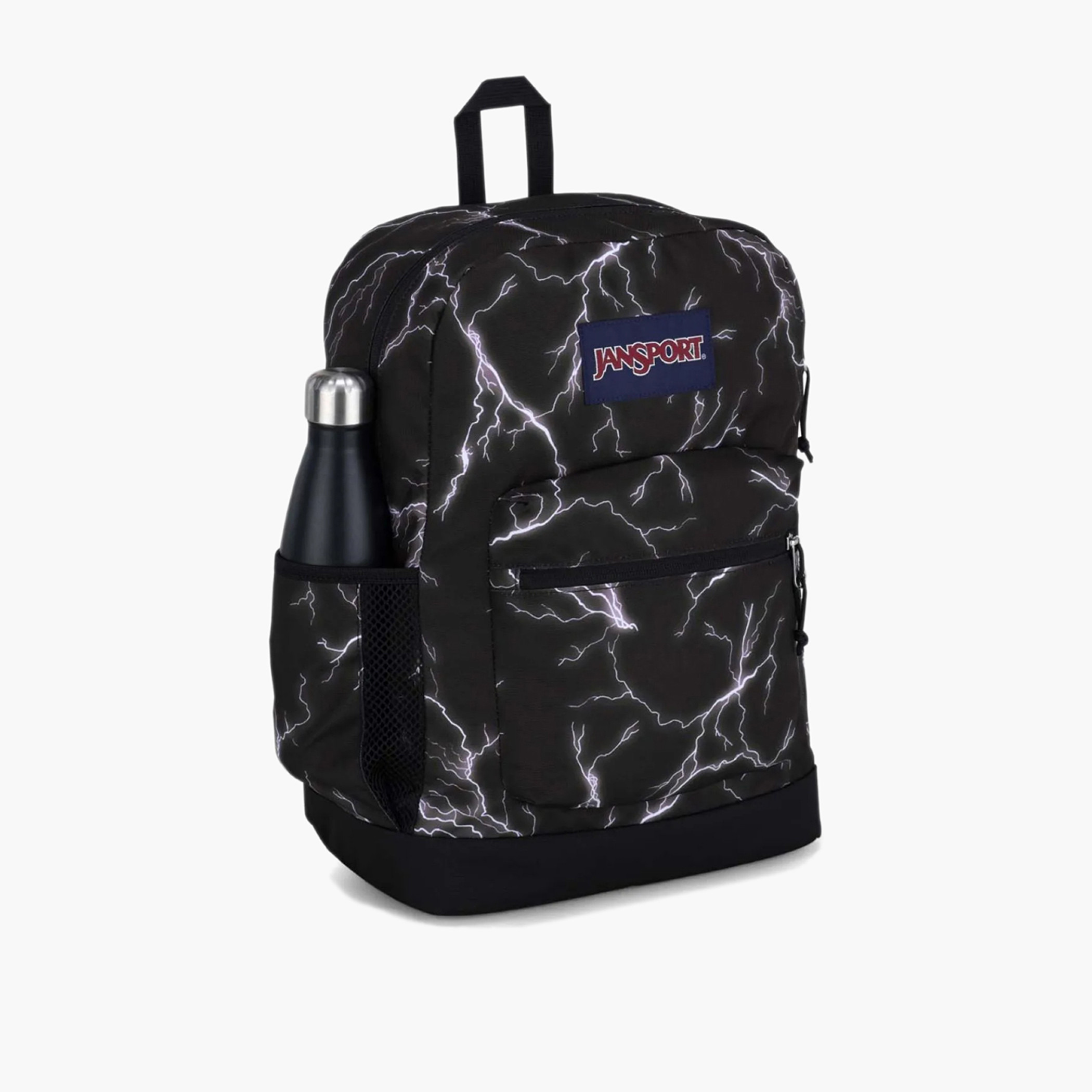 Jansport Electric Bolt Print Backpack with Adjustable Straps and Zip Closure - 76.2x38x33 cms-school-bagsandbackpacks-backpacks-image-3