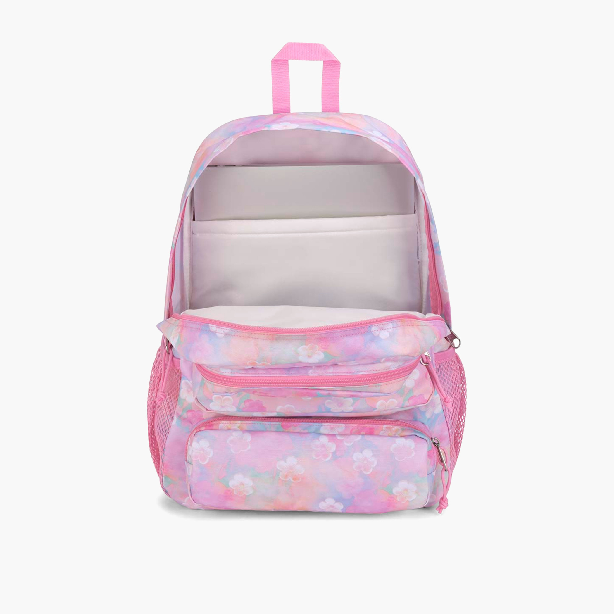 Jansport Floral Print Backpack with Adjustable Straps and Zip Closure -  76.2x38x33 cms-cpkids-backtoschool-schoolbagsandbackpacks-backpacks-image-4