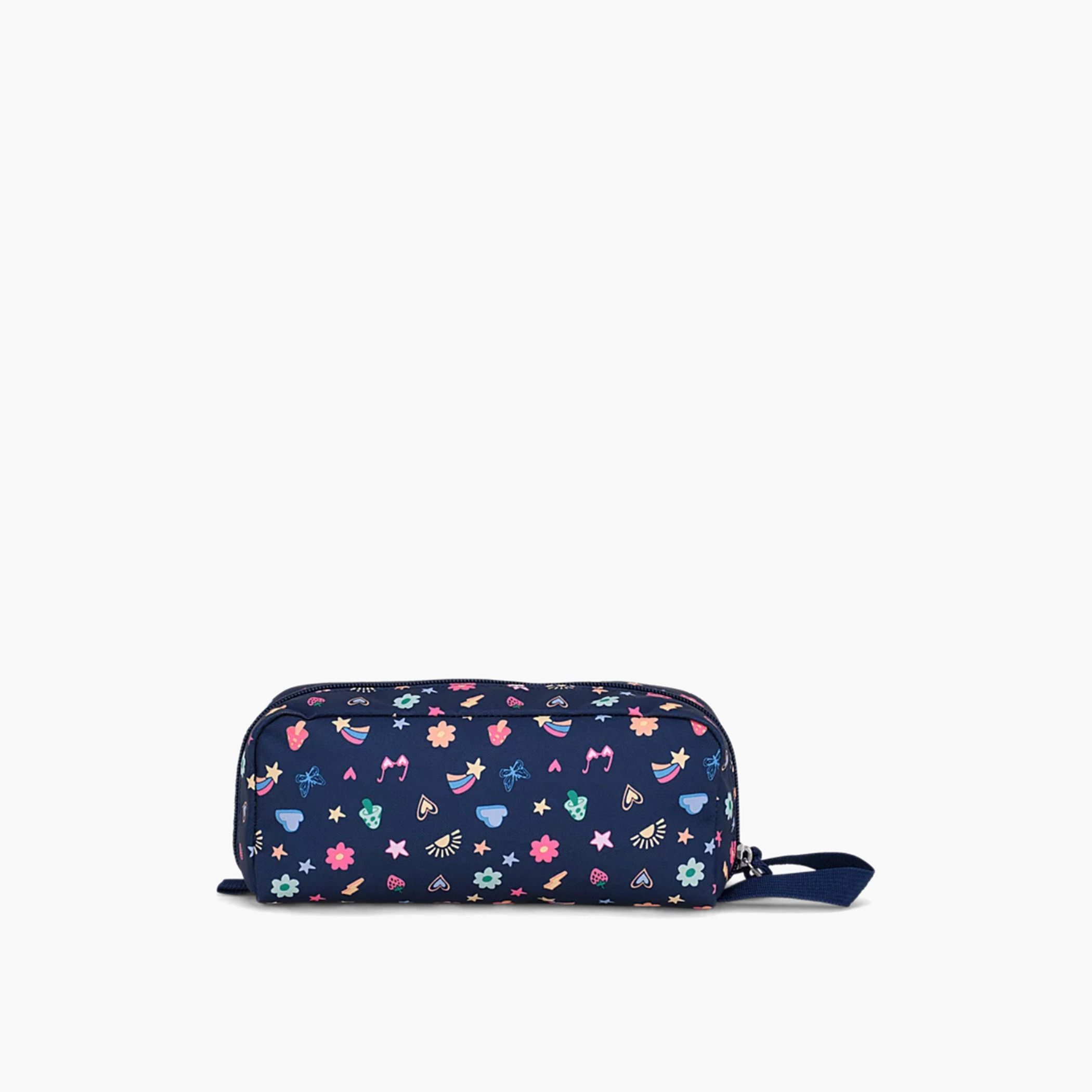 Jansport Printed Pencil Pouch with Zip Closure-school-stationery-pencilcases-image-2