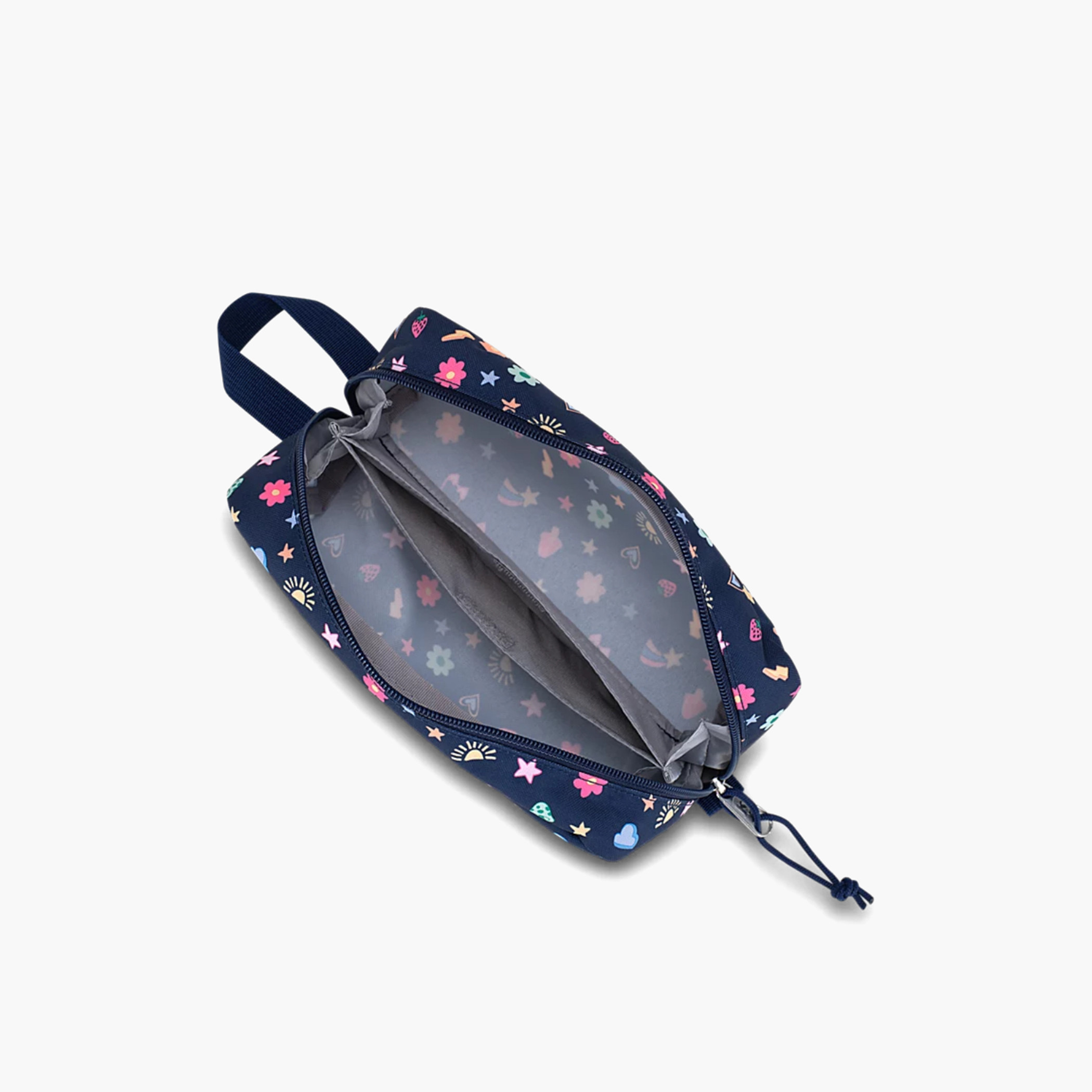 Jansport Printed Pencil Pouch with Zip Closure-school-stationery-pencilcases-image-4