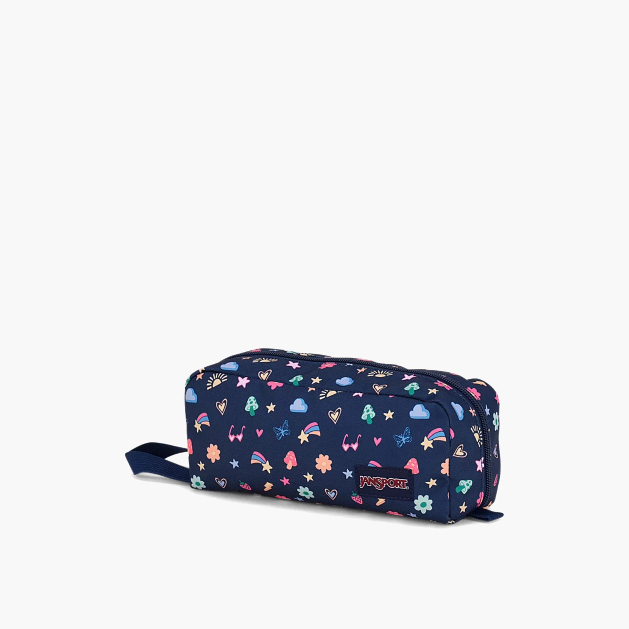 Jansport Printed Pencil Pouch with Zip Closure-school-stationery-pencilcases-image-5