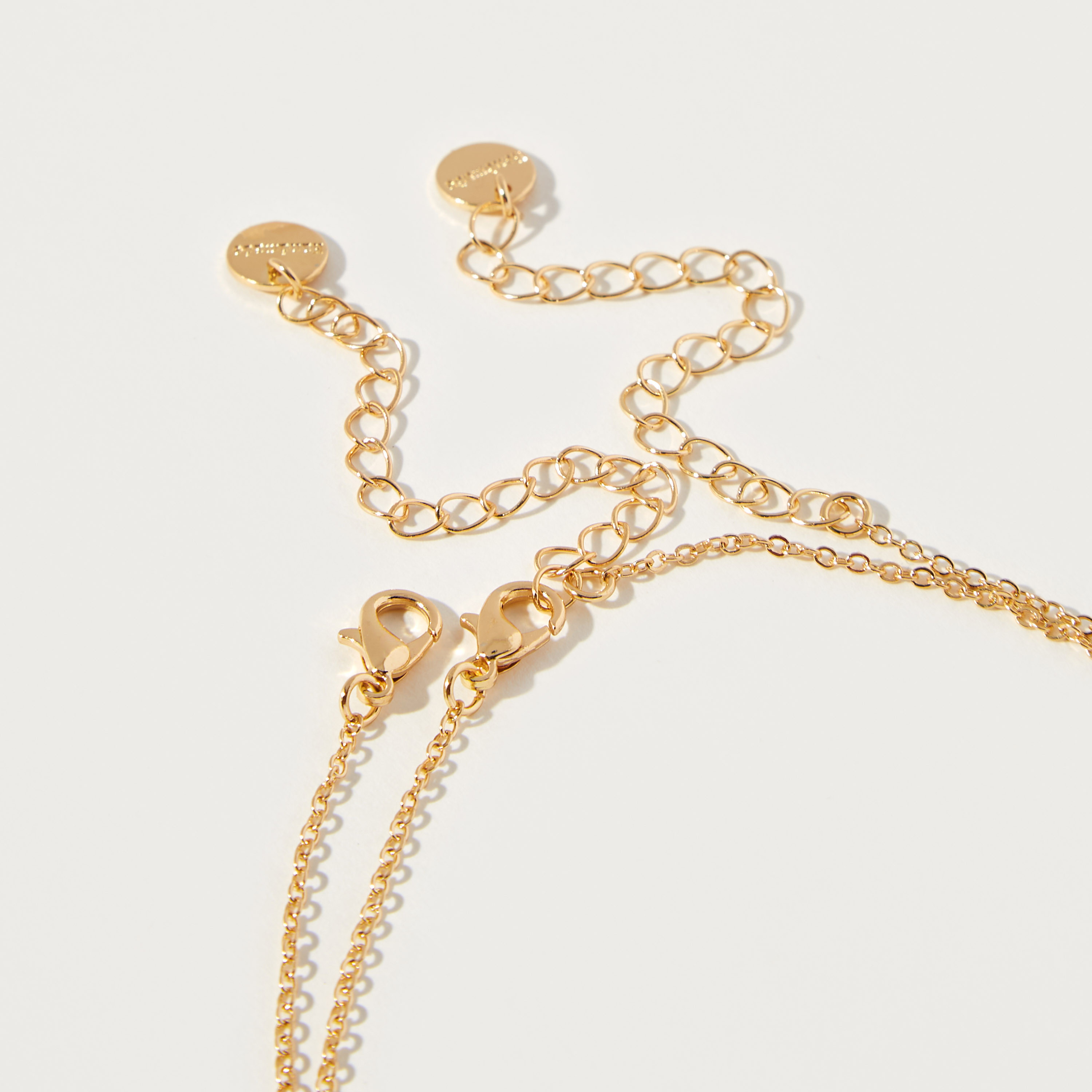 Mistotes Floral Pendant Necklace with Lobster Clasp Closure - Set of 2-women-watchesandjewellery-jewellery-necklacesandpendants-image-3