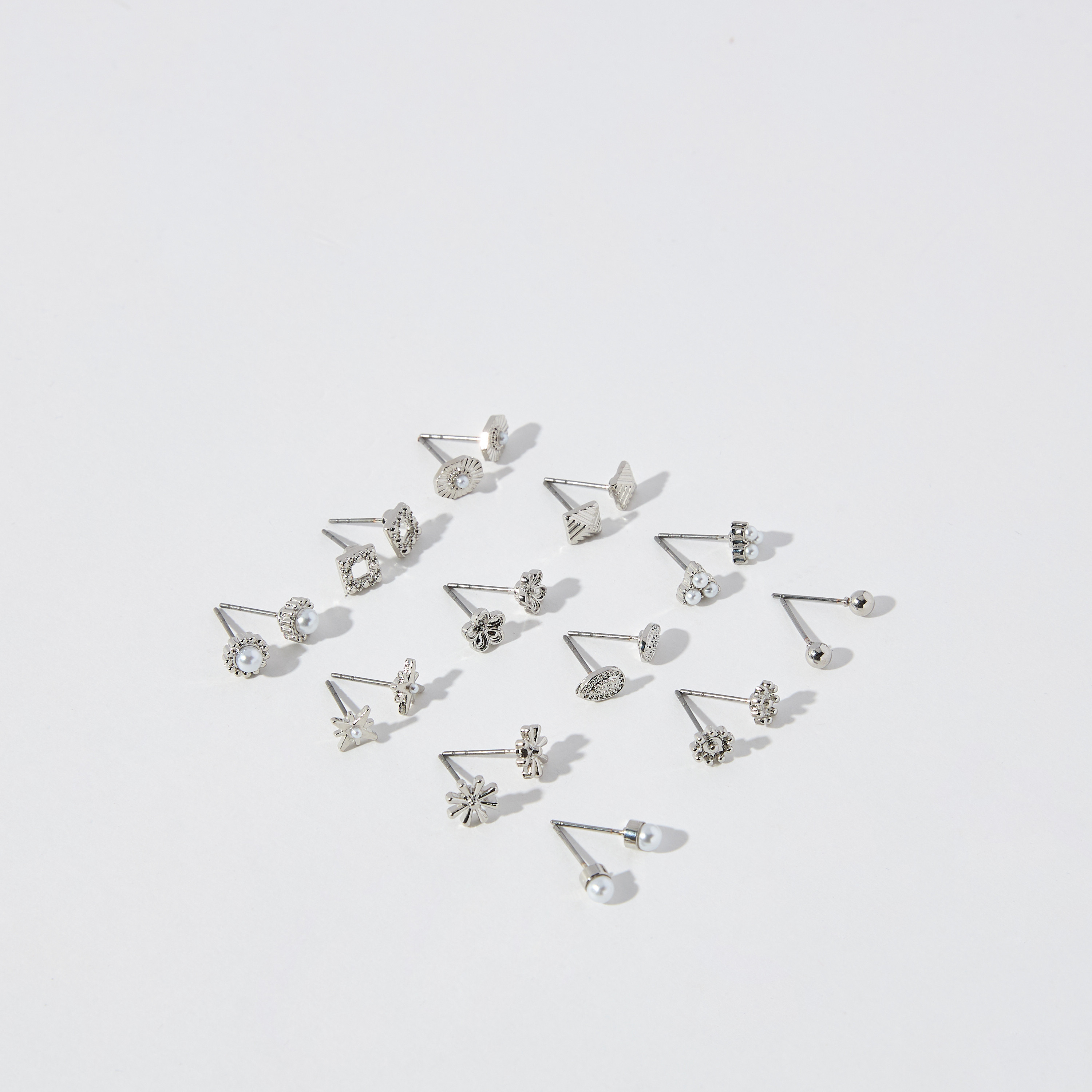 Assorted Earrings with Pushback Closure - Set of 12-women-watchesandjewellery-jewellery-earrings-image-2