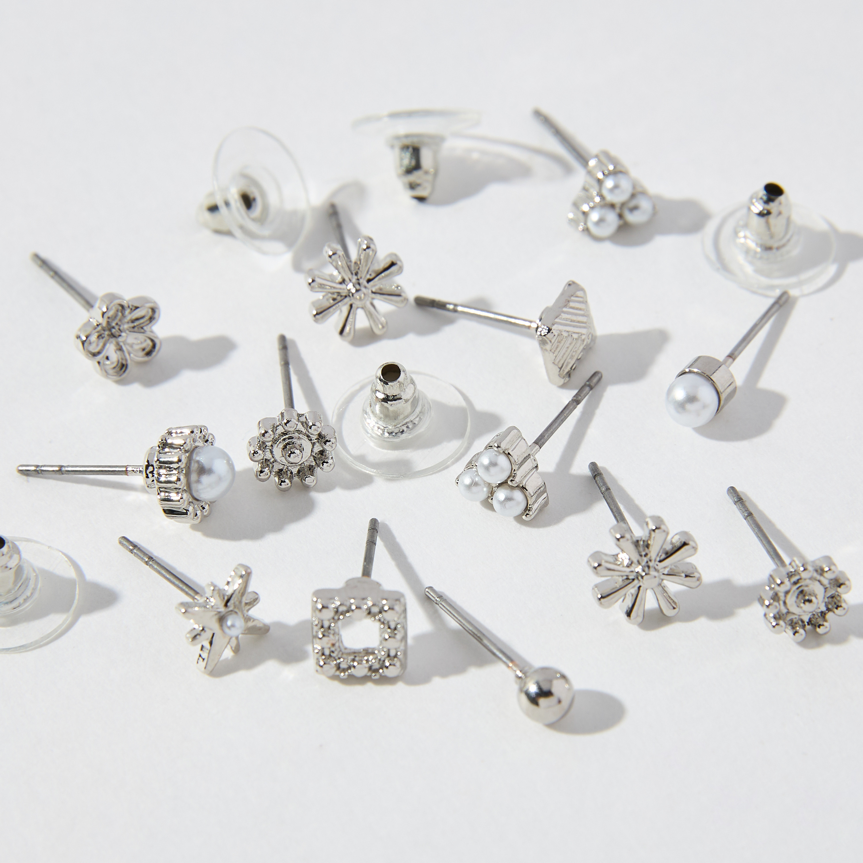 Assorted Earrings with Pushback Closure - Set of 12-women-watchesandjewellery-jewellery-earrings-image-3
