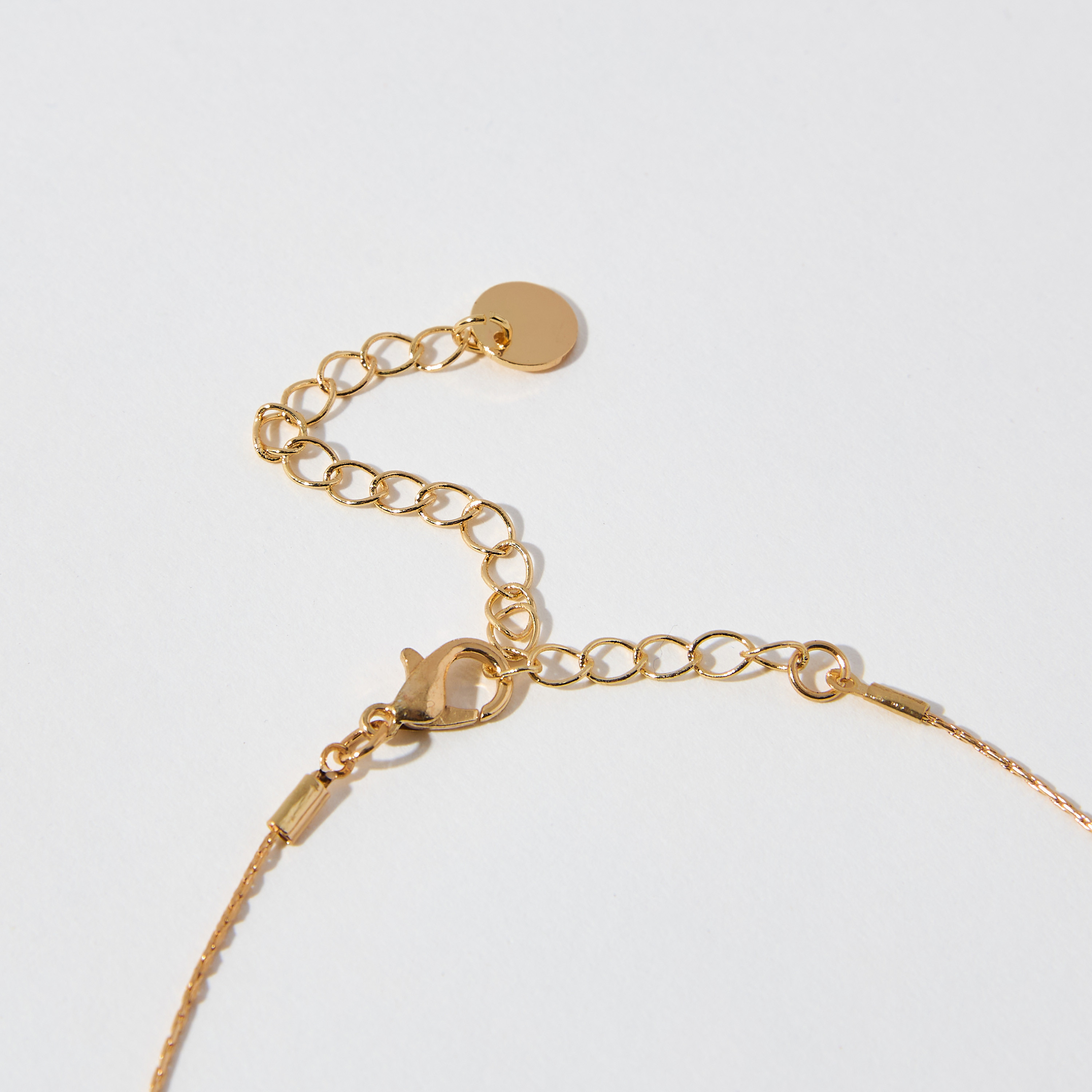 عقد بدلاية مزينة بالأحجار ومشبك إغلاق-women-watchesandjewellery-jewellery-necklacesandpendants-image-3