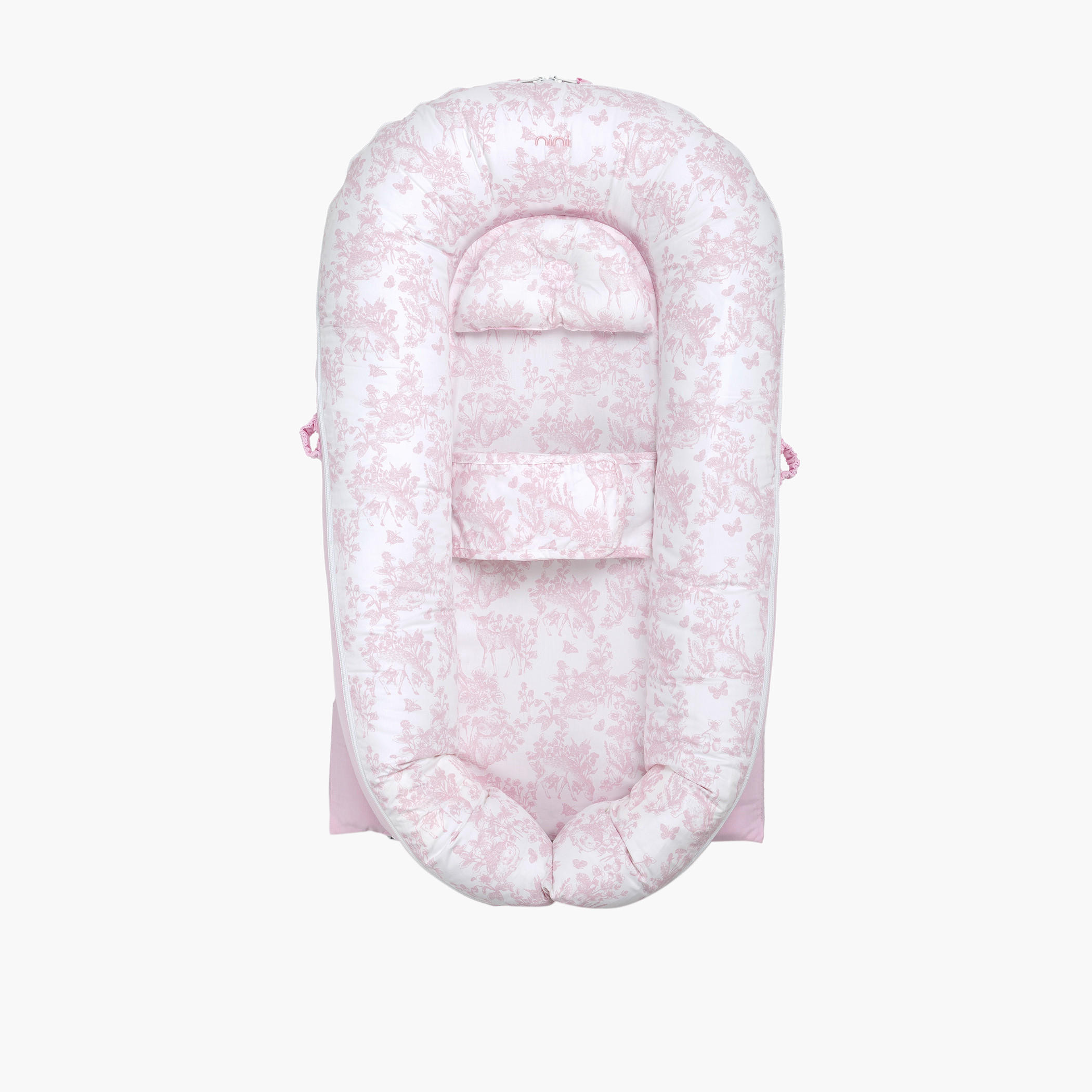 Nini Printed Baby Nest with Toys-baby-nursery-furniture-cribsandbeds-bassinets-image-1