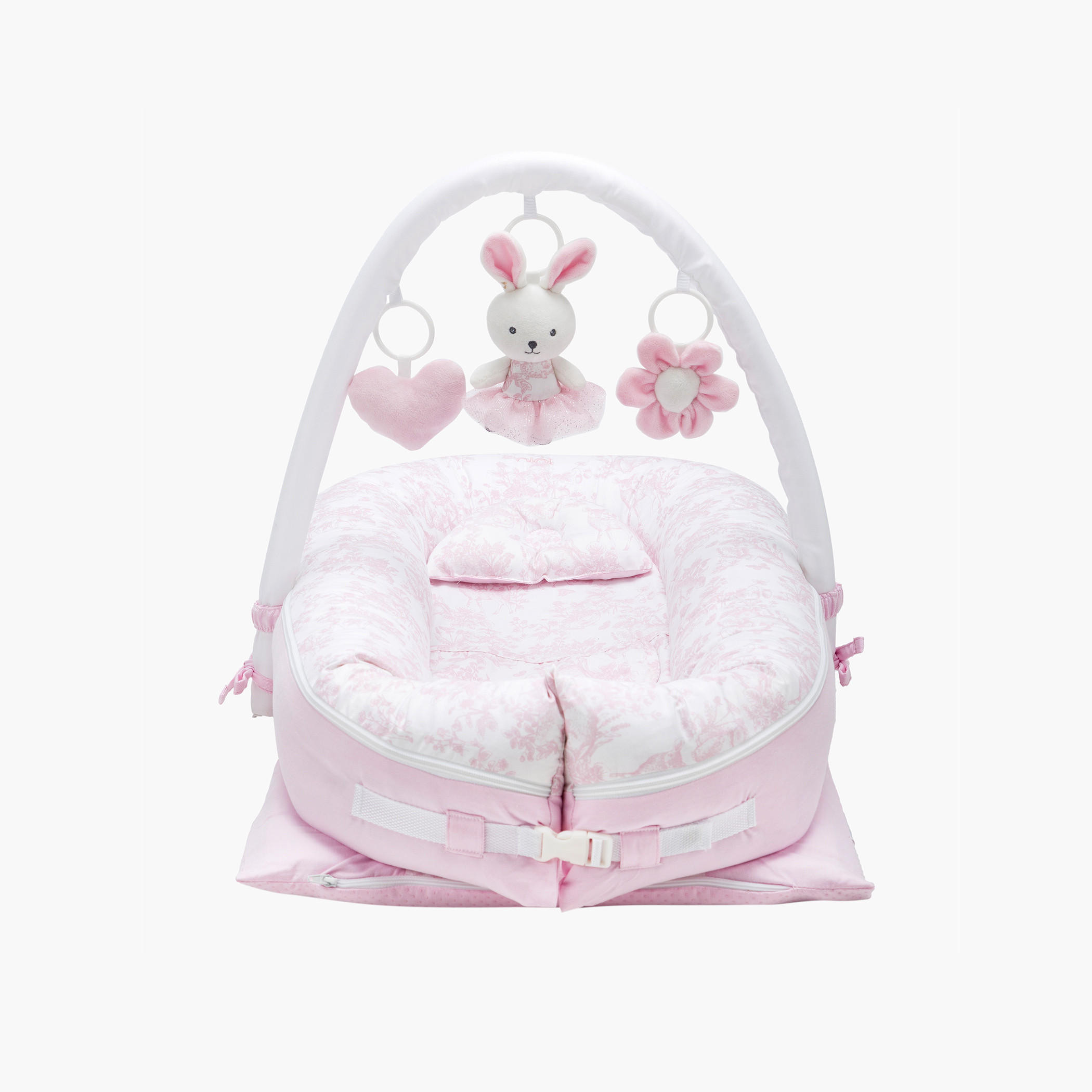 Nini Printed Baby Nest with Toys-baby-nursery-furniture-cribsandbeds-bassinets-image-4