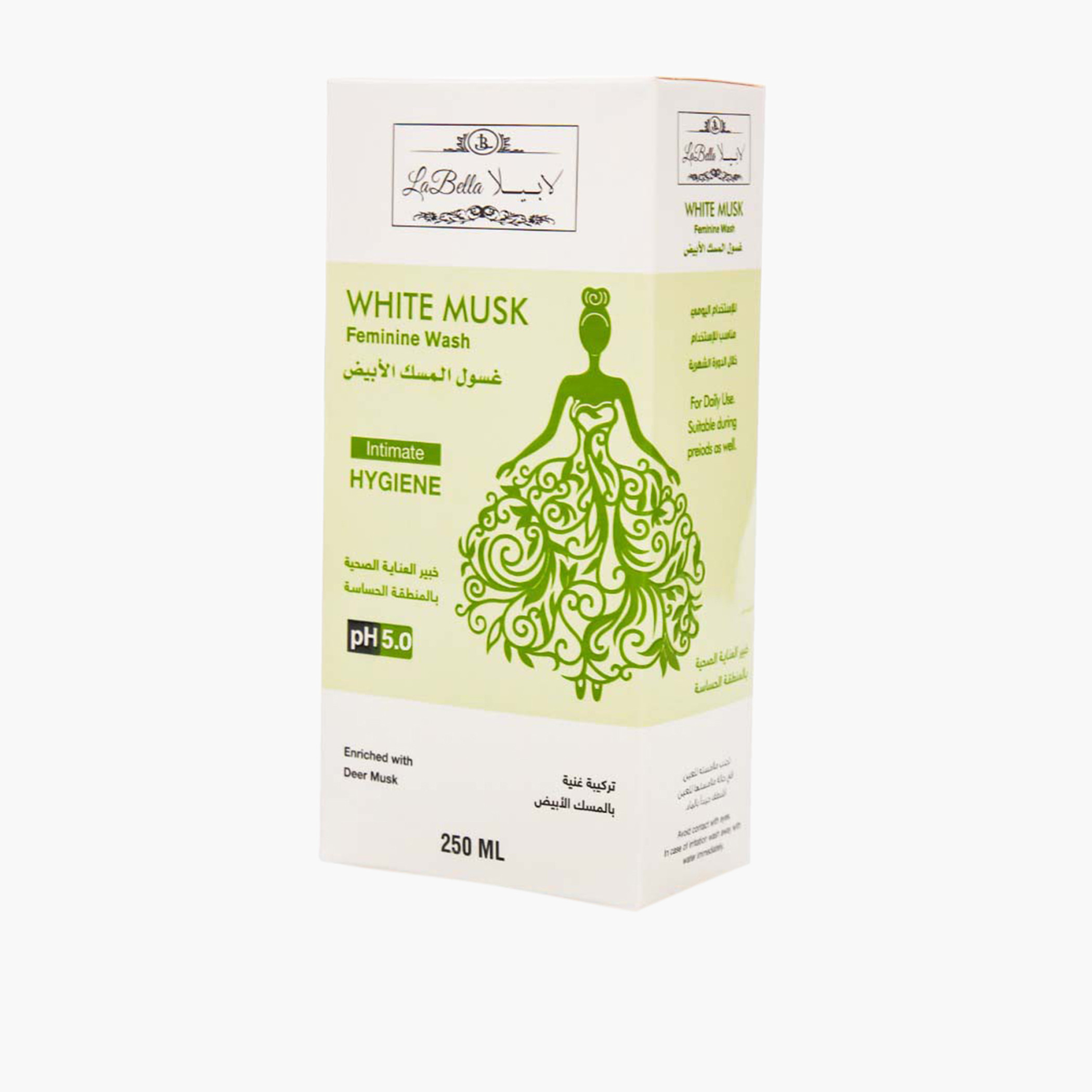 Labella White Musk Intimate Wash - 250 ml-beautyandpersonalcare-bathandbody-hygieneessentials-image-1