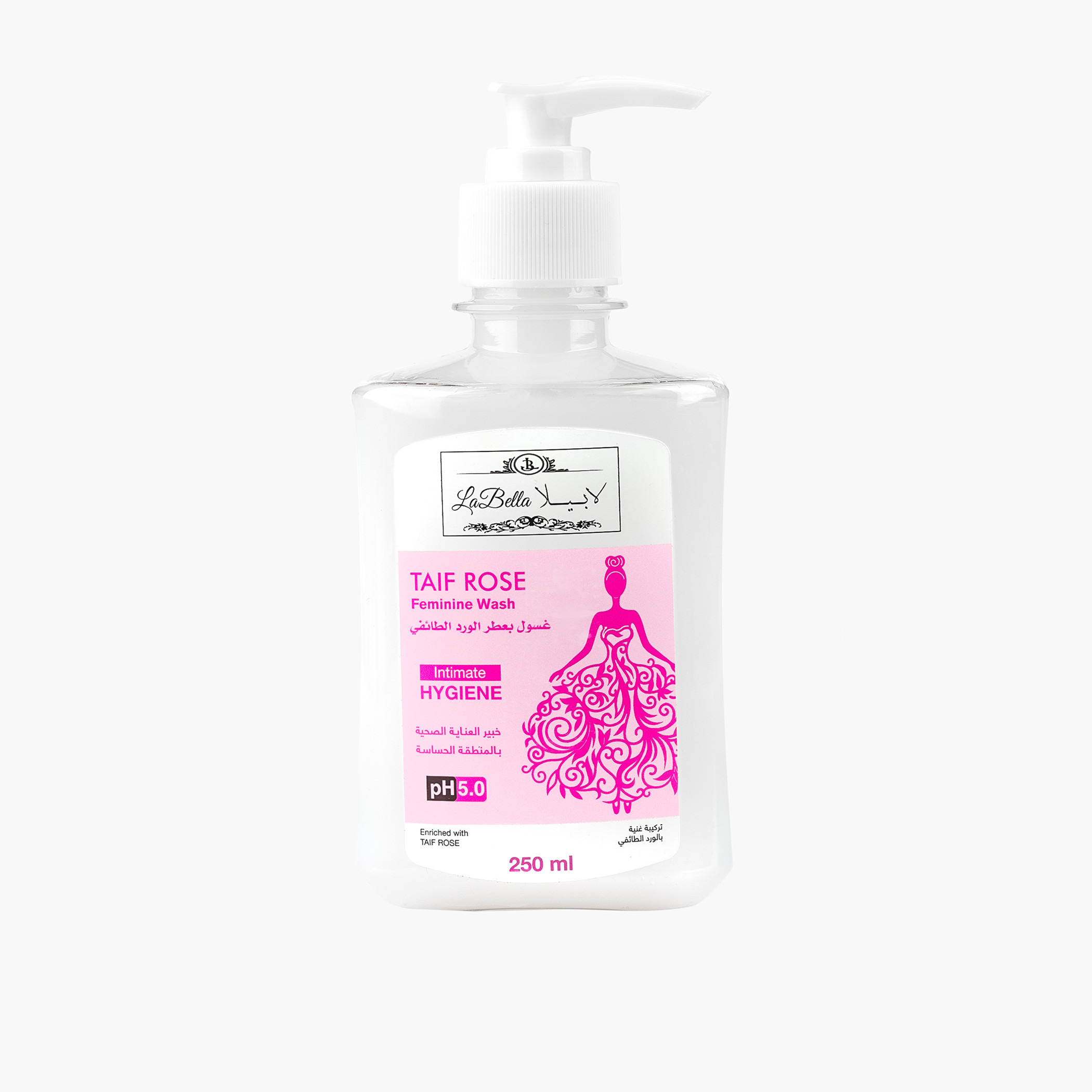 Labella Taif Rose Intimate Wash - 250 ml-beautyandpersonalcare-bathandbody-hygieneessentials-image-1