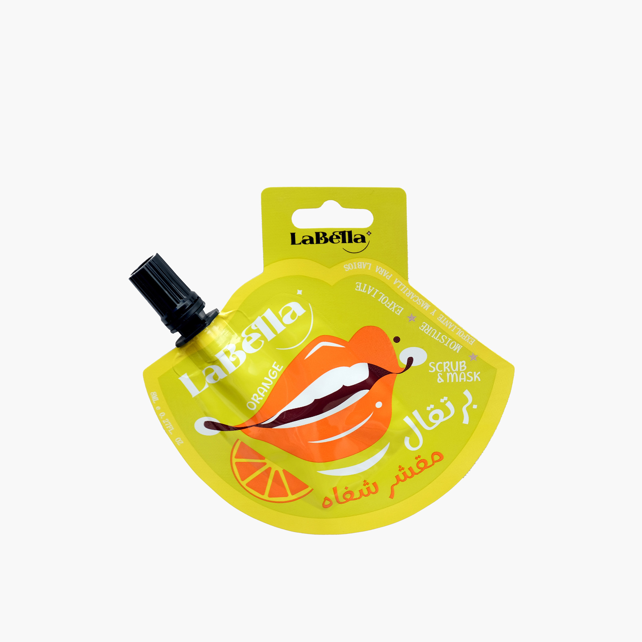 مقشر وماسك شفاه من لابيلا - 8 مل-beautyandpersonalcare-skin-lipcare-lipscrub-image-1