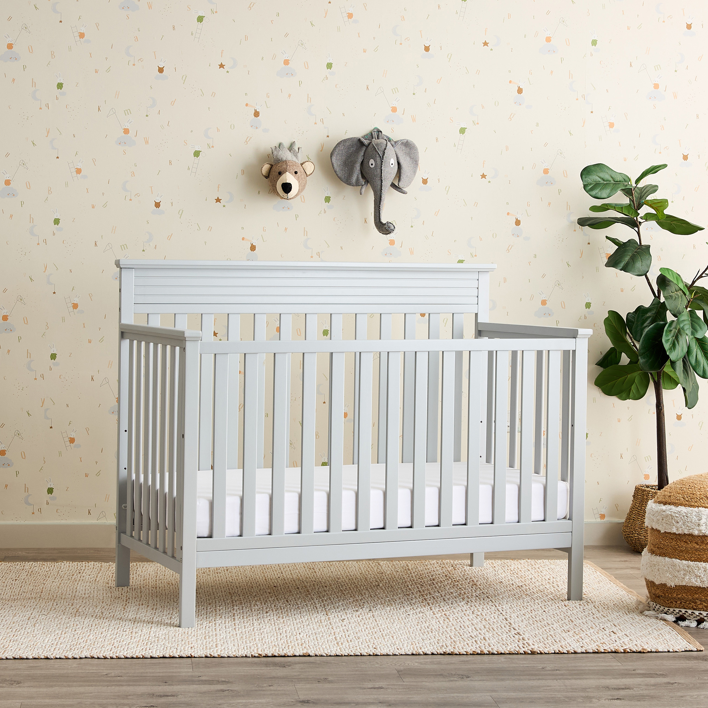 Juniors Adrian Crib with 3-in-1 Convertible Design (Up to 6 years)-baby-nursery-furniture-cribsandbeds-babycribs-image-1