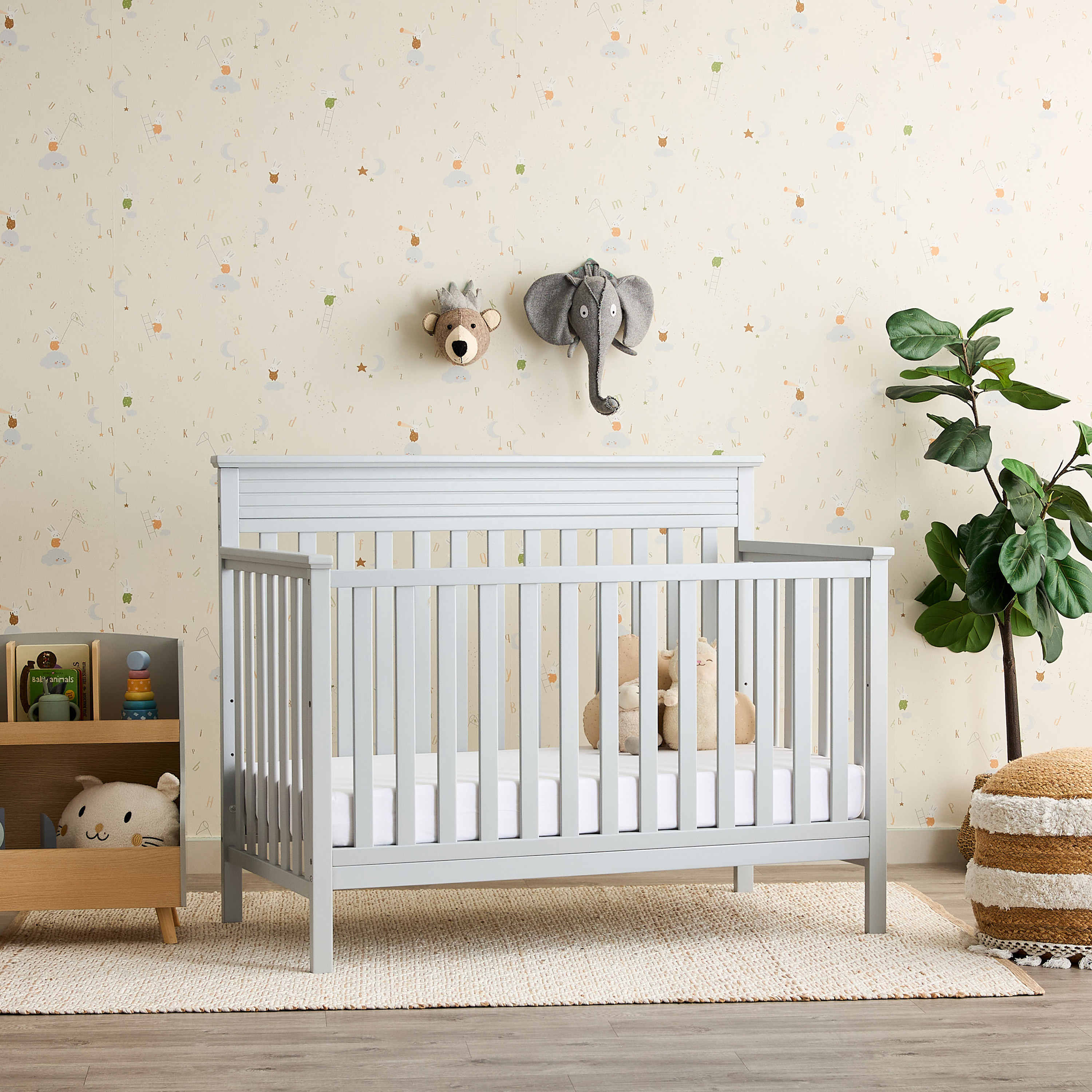 Juniors Adrian Crib with 3-in-1 Convertible Design (Up to 6 years)-baby-nursery-furniture-cribsandbeds-babycribs-image-2