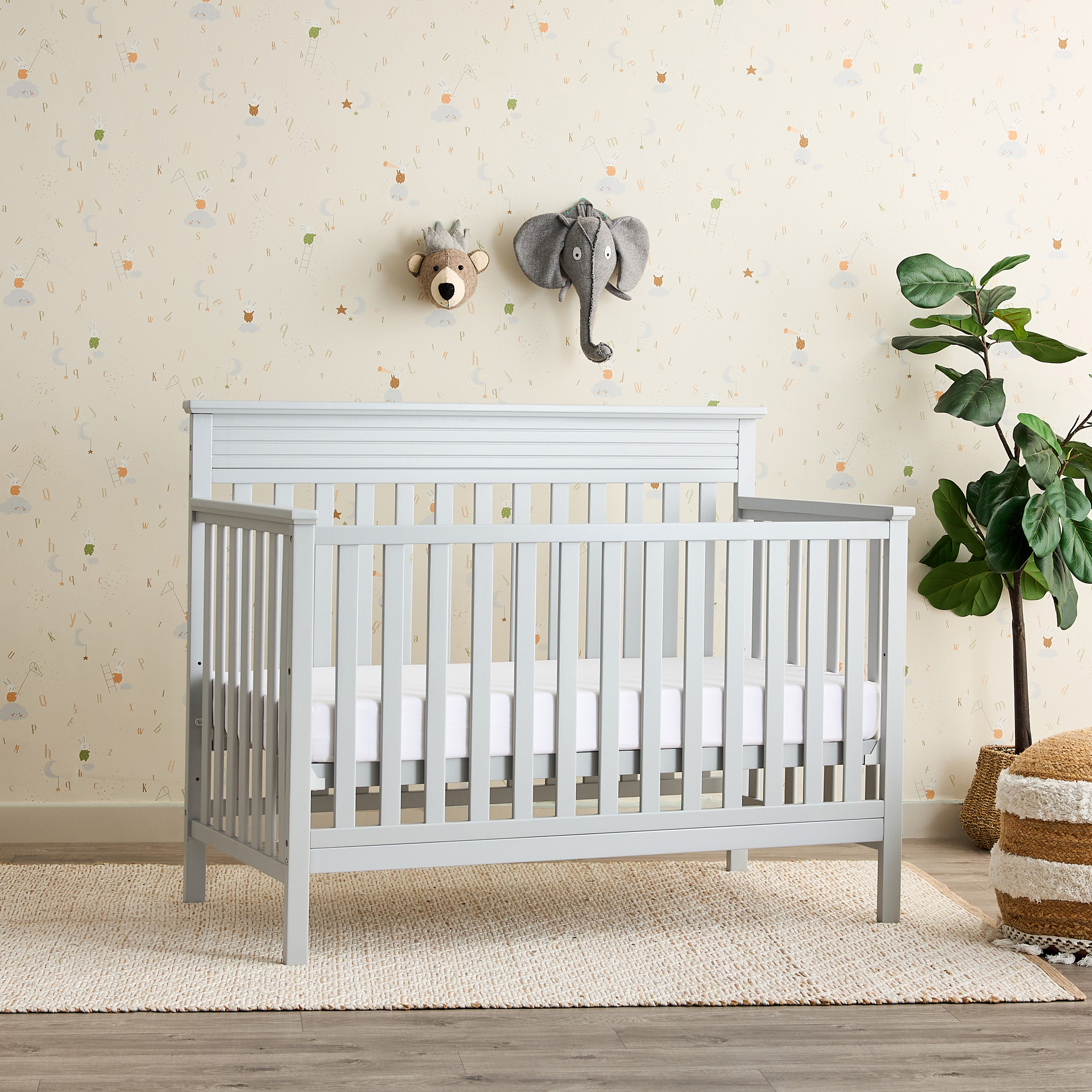 Juniors Adrian Crib with 3-in-1 Convertible Design (Up to 6 years)-baby-nursery-furniture-cribsandbeds-babycribs-image-3