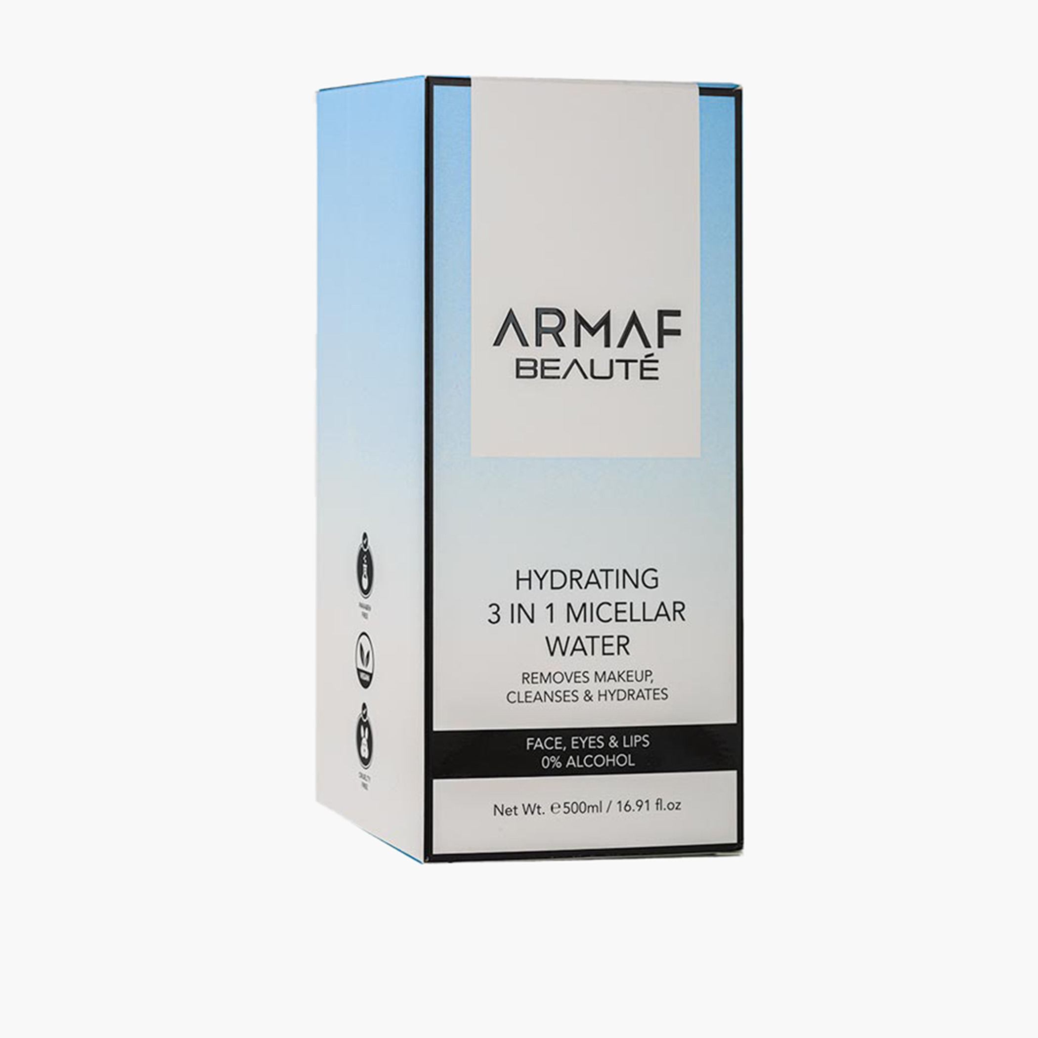 Armaf Beaute Hydrating 3 in 1 Micellar Water - 500 ml-beautyandpersonalcare-skin-cleansers-micellarwater-image-2