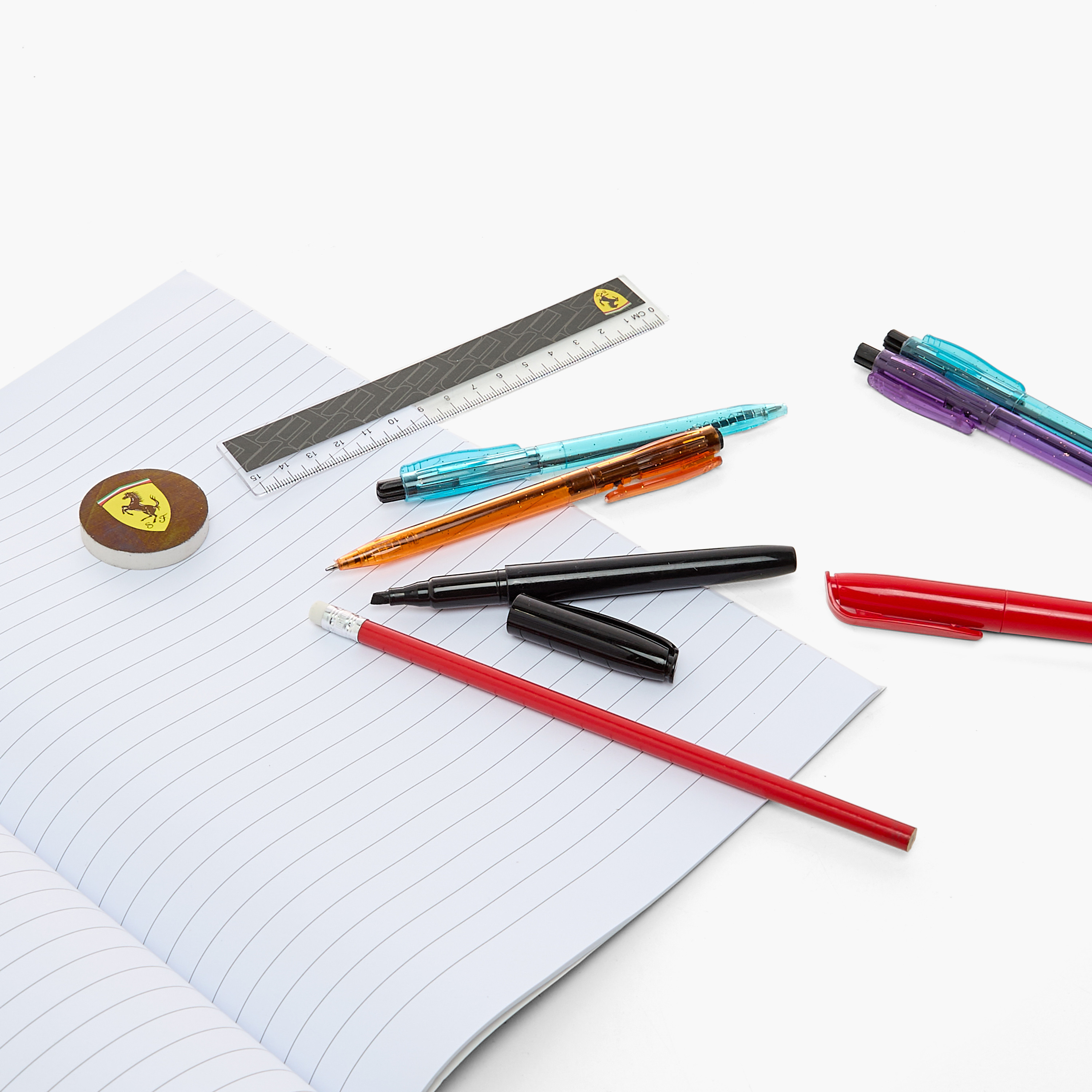 Ferrari 14-Piece Stationery Set-school-stationery-sets-image-10