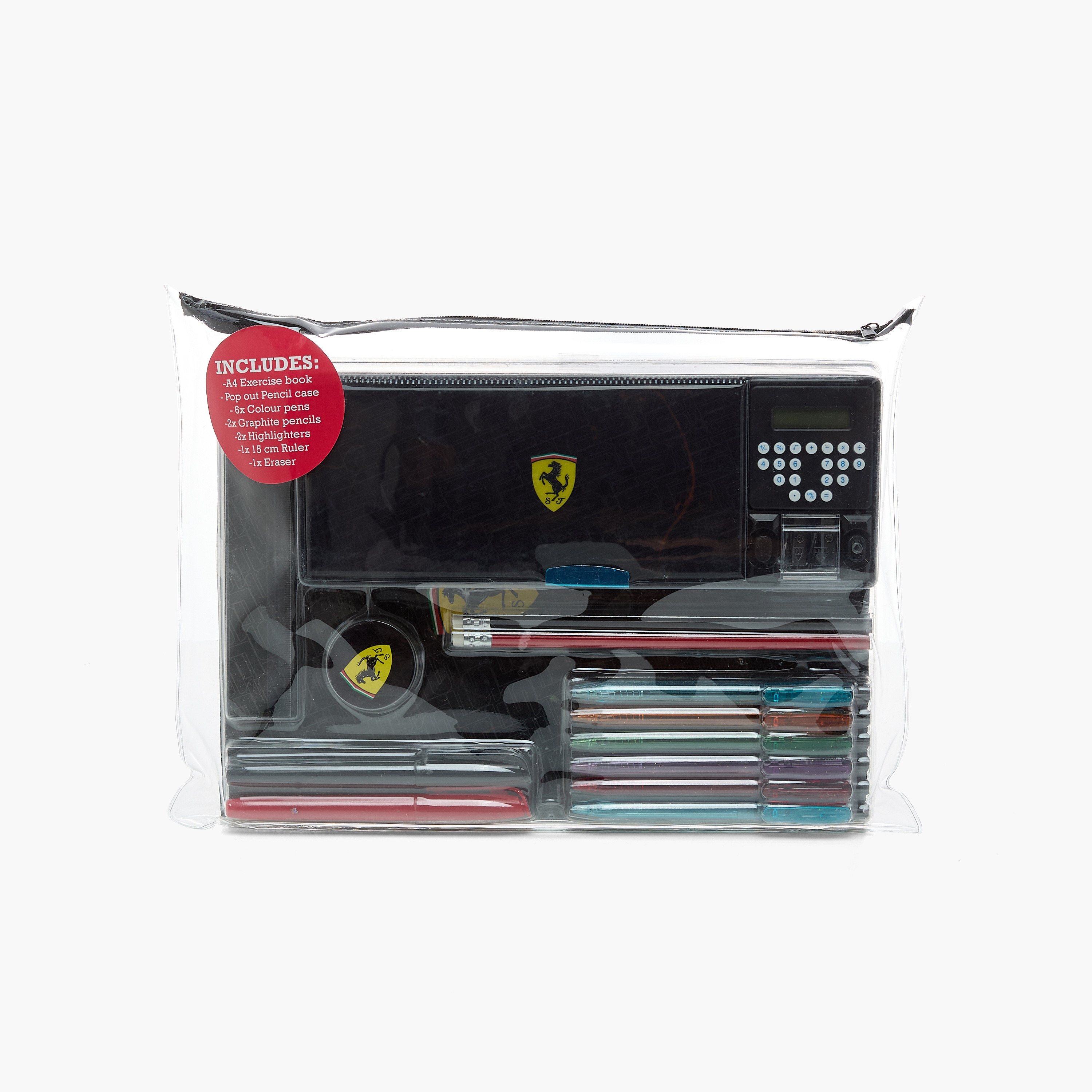 Ferrari 14-Piece Stationery Set-school-stationery-sets-image-4