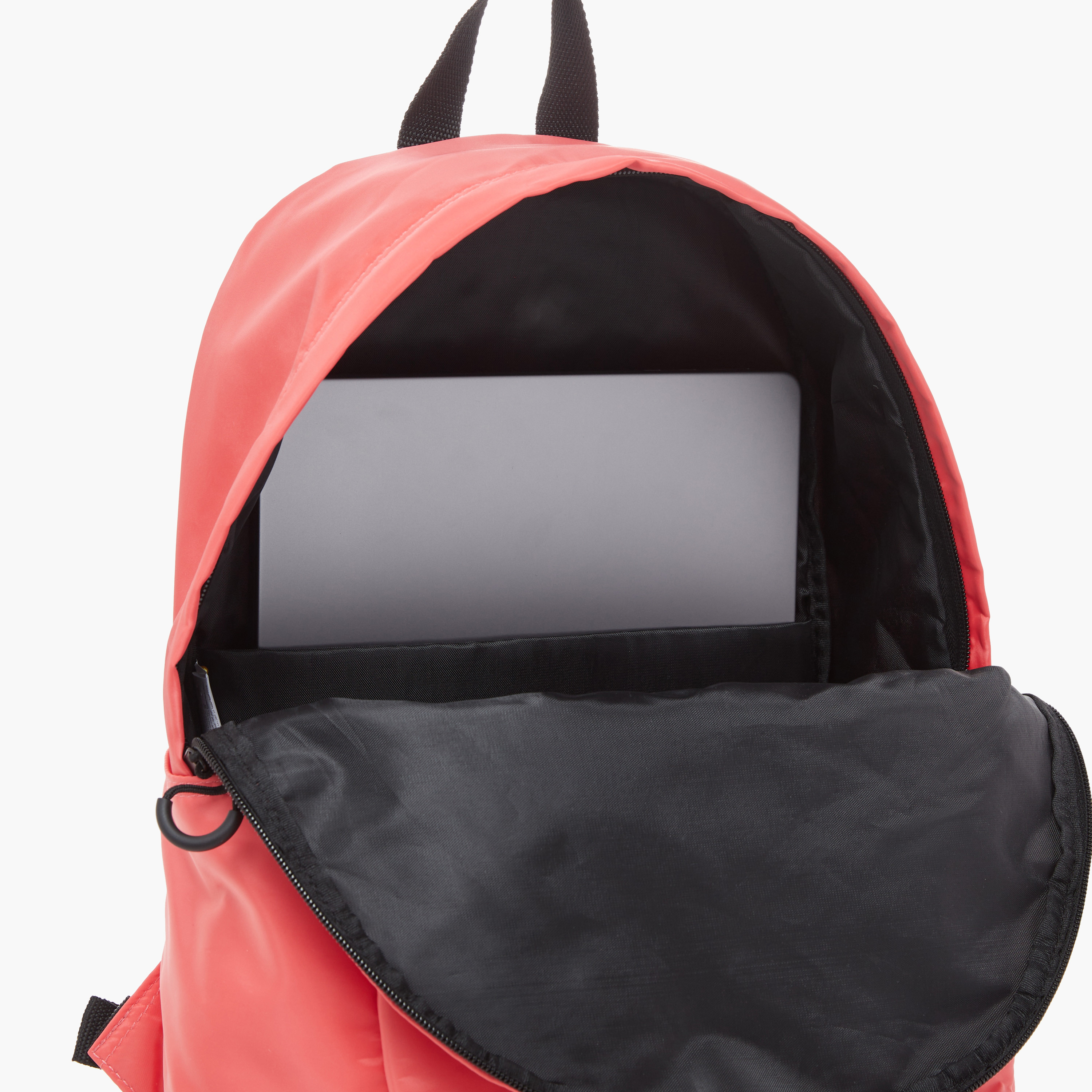 شنطة ظهر سادة بحمالات كتف قابلة للتعديل وسحاب إغلاق من جونيورز -14 بوصة-school-bagsandbackpacks-backpacks-image-2