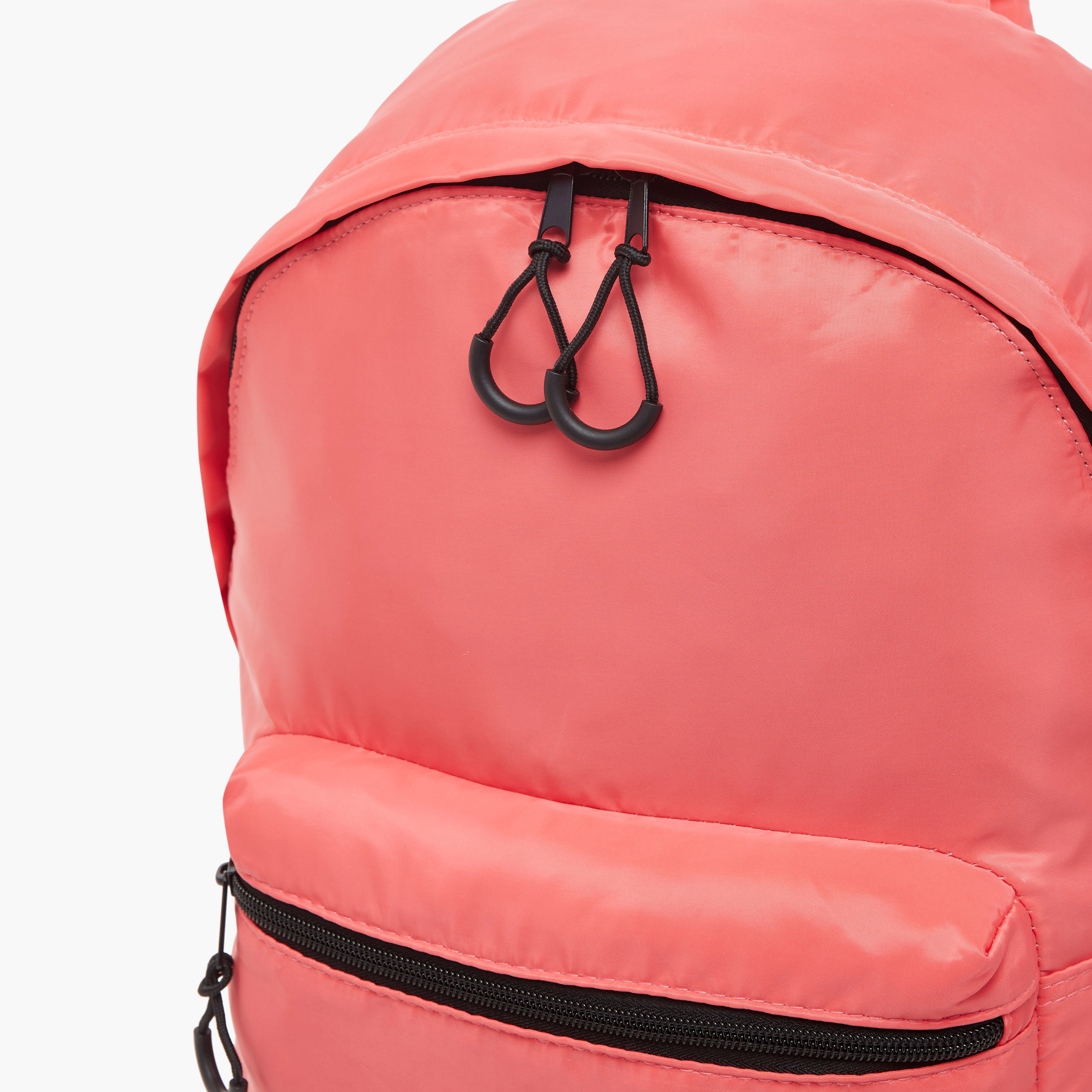 شنطة ظهر سادة بحمالات كتف قابلة للتعديل وسحاب إغلاق من جونيورز -14 بوصة-school-bagsandbackpacks-backpacks-image-1