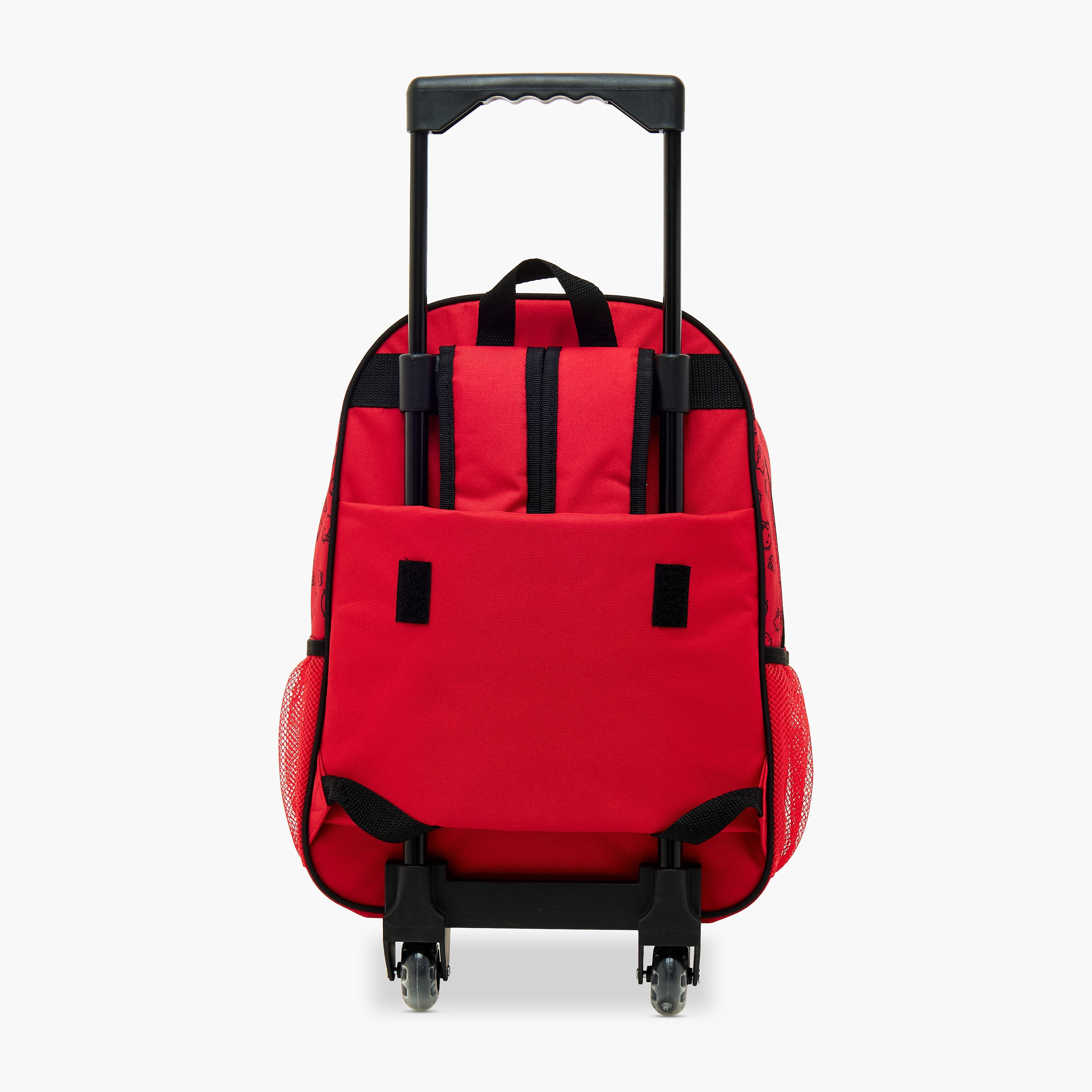 شنطة ظهر ترولي بطبعات هالو كيتي مع شنطة غداء ومقلمة من سانريو - 14 بوصة-school-bagsandbackpacks-trolleybags-image-14