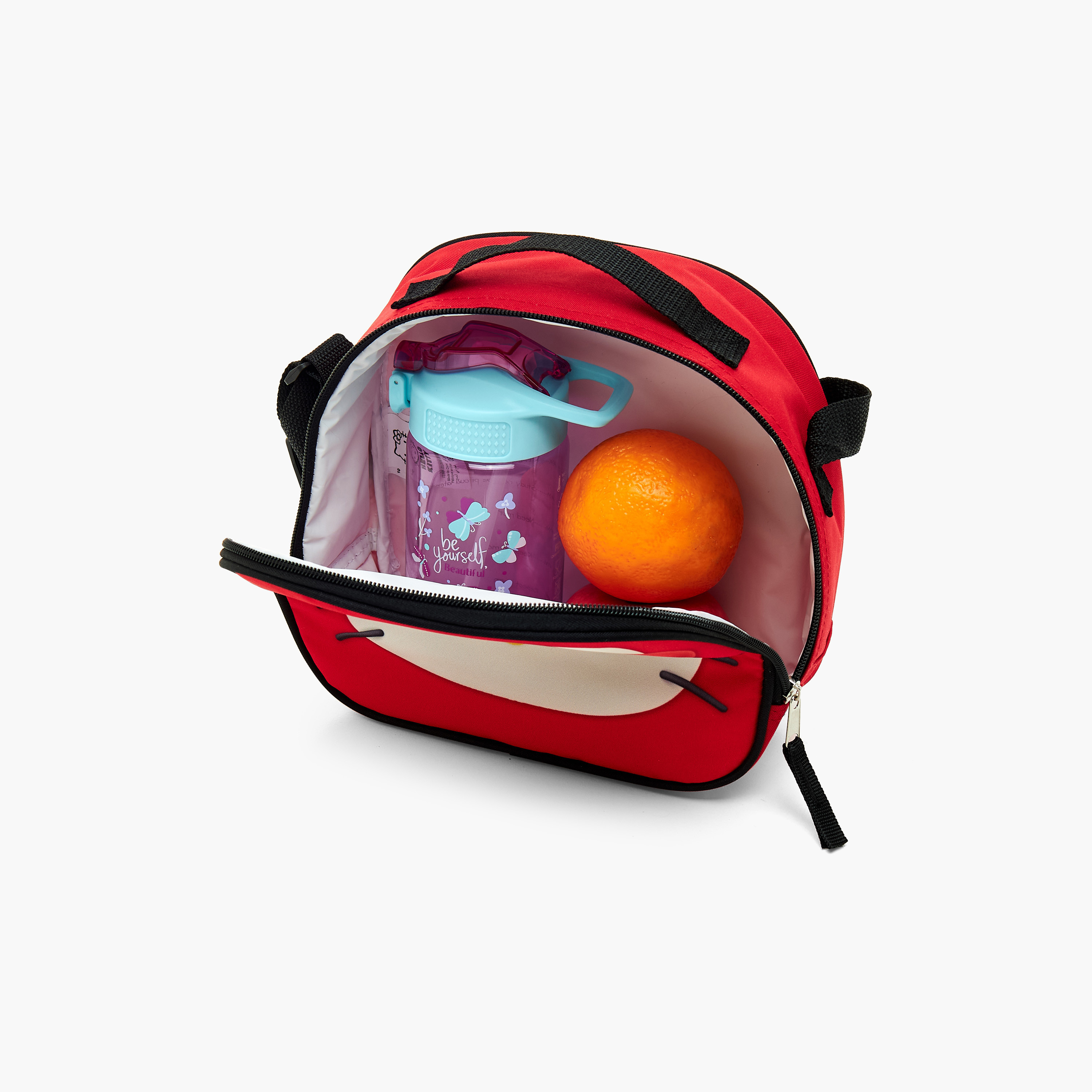 شنطة ظهر ترولي بطبعات هالو كيتي مع شنطة غداء ومقلمة من سانريو - 14 بوصة-school-bagsandbackpacks-trolleybags-image-17