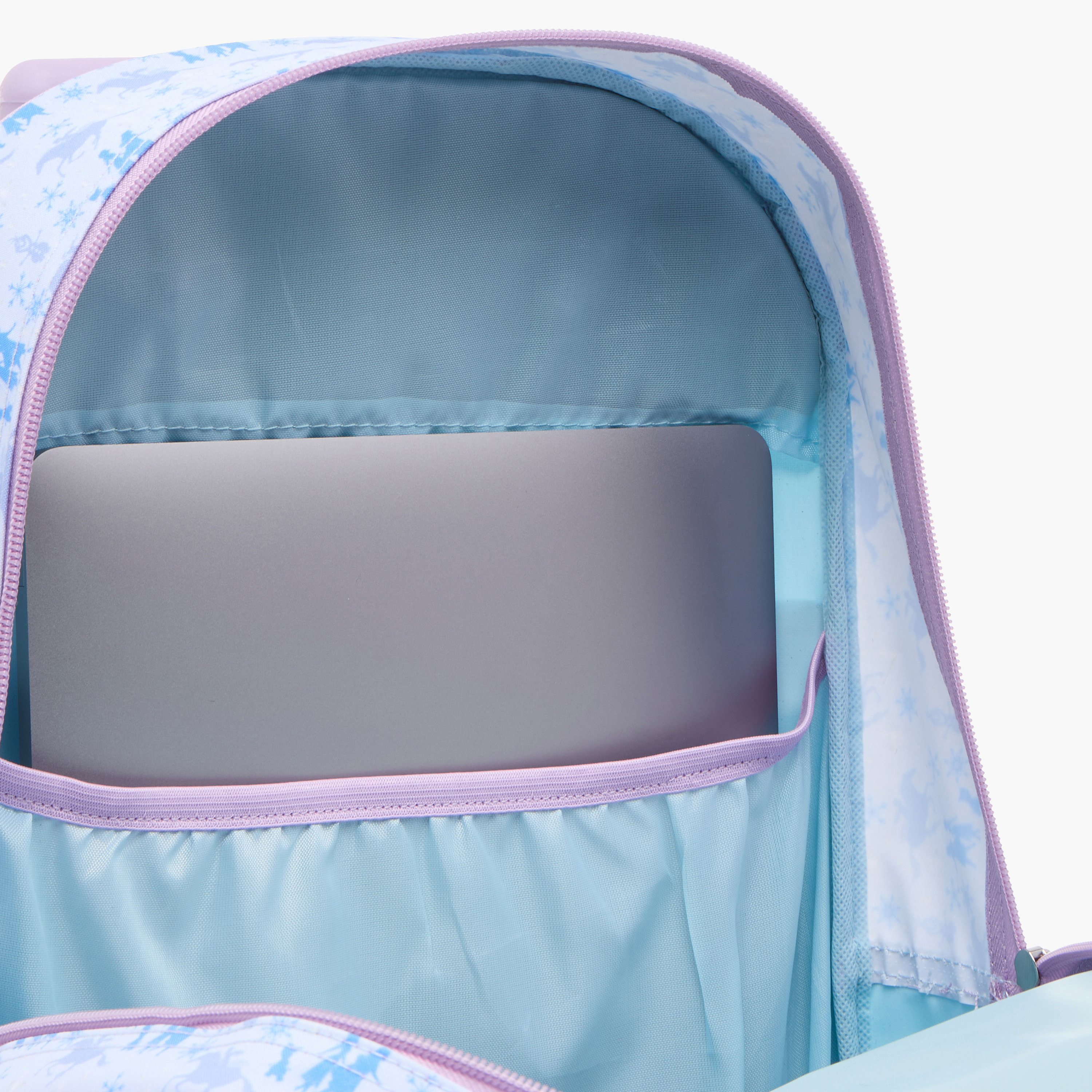 Frozen Print Trolley Backpack with Lunch Bag and Pencil Pouch-school-bagsandbackpacks-trolleybags-image-11