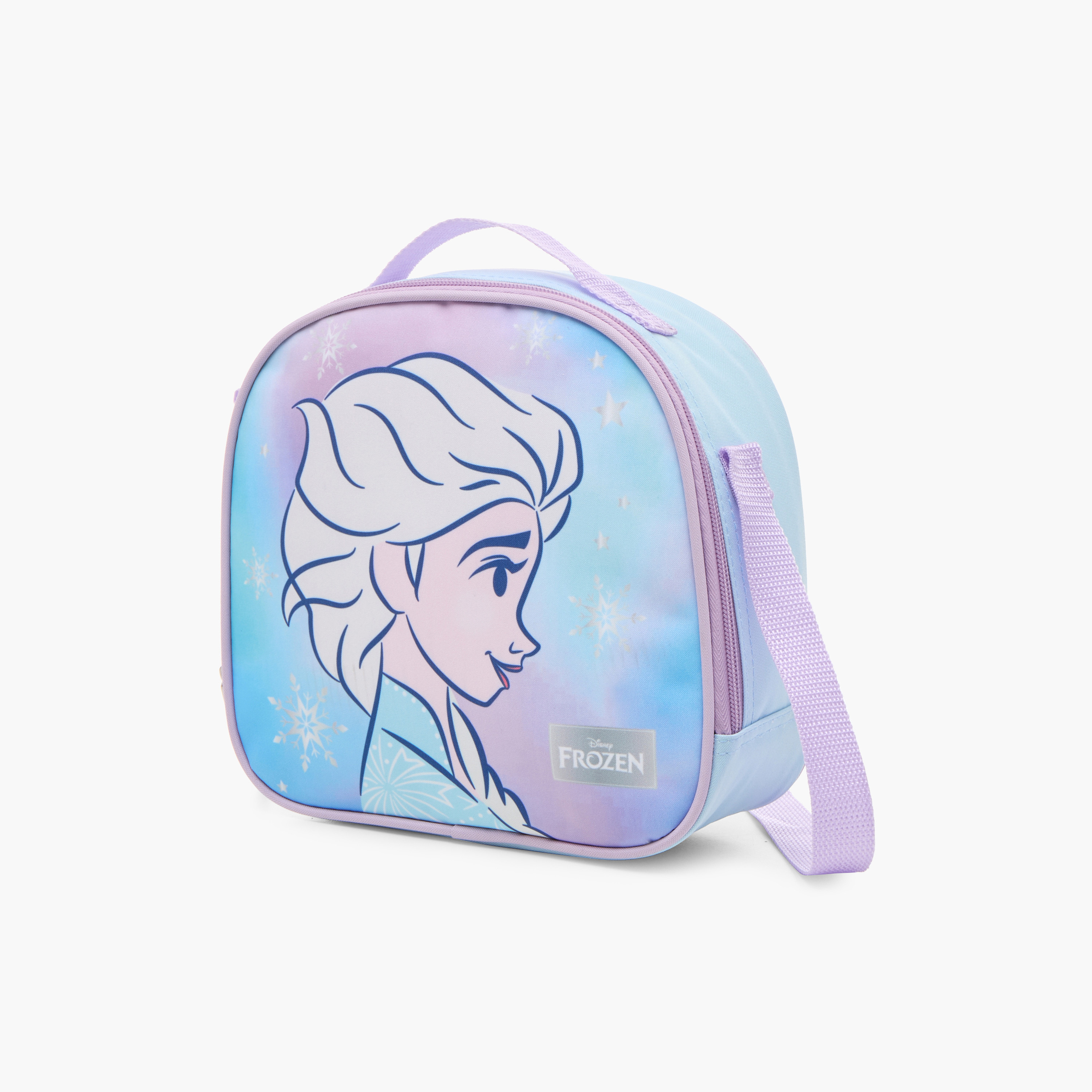 Frozen Print Trolley Backpack with Lunch Bag and Pencil Pouch-school-bagsandbackpacks-trolleybags-image-13
