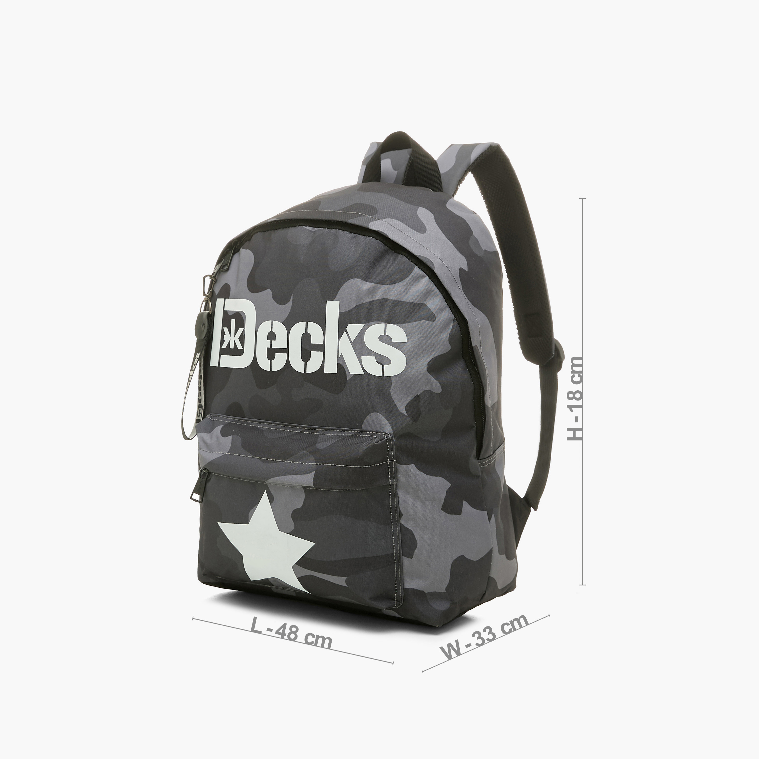 شنطة ظهر بطبعات مع مقلمة من جونيورز - 18 بوصة-school-bagsandbackpacks-backpacks-image-3