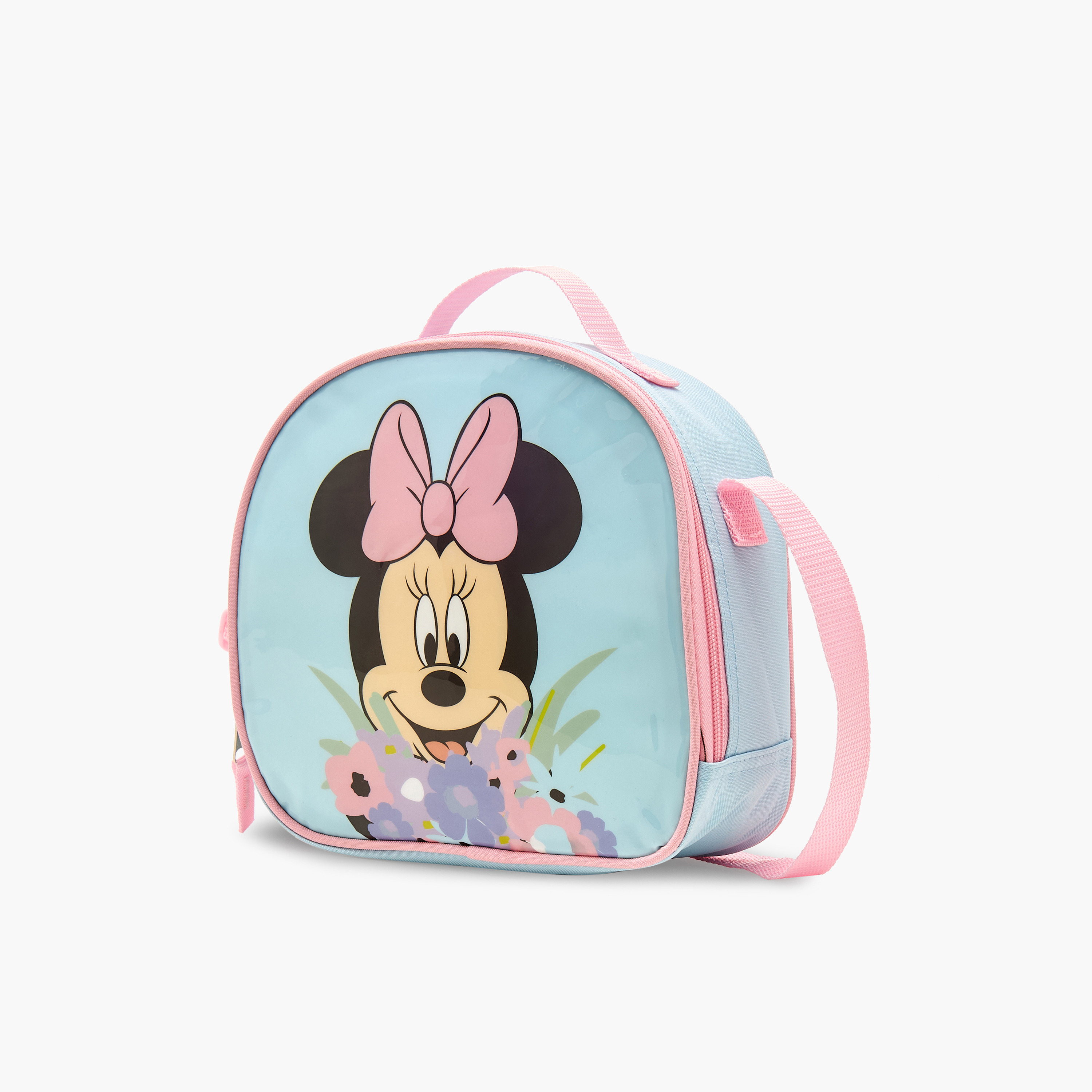 Buy Minnie Mouse Embossed 5 Piece Trolley Backpack Set 16 inches Online Mothercare Bahrain