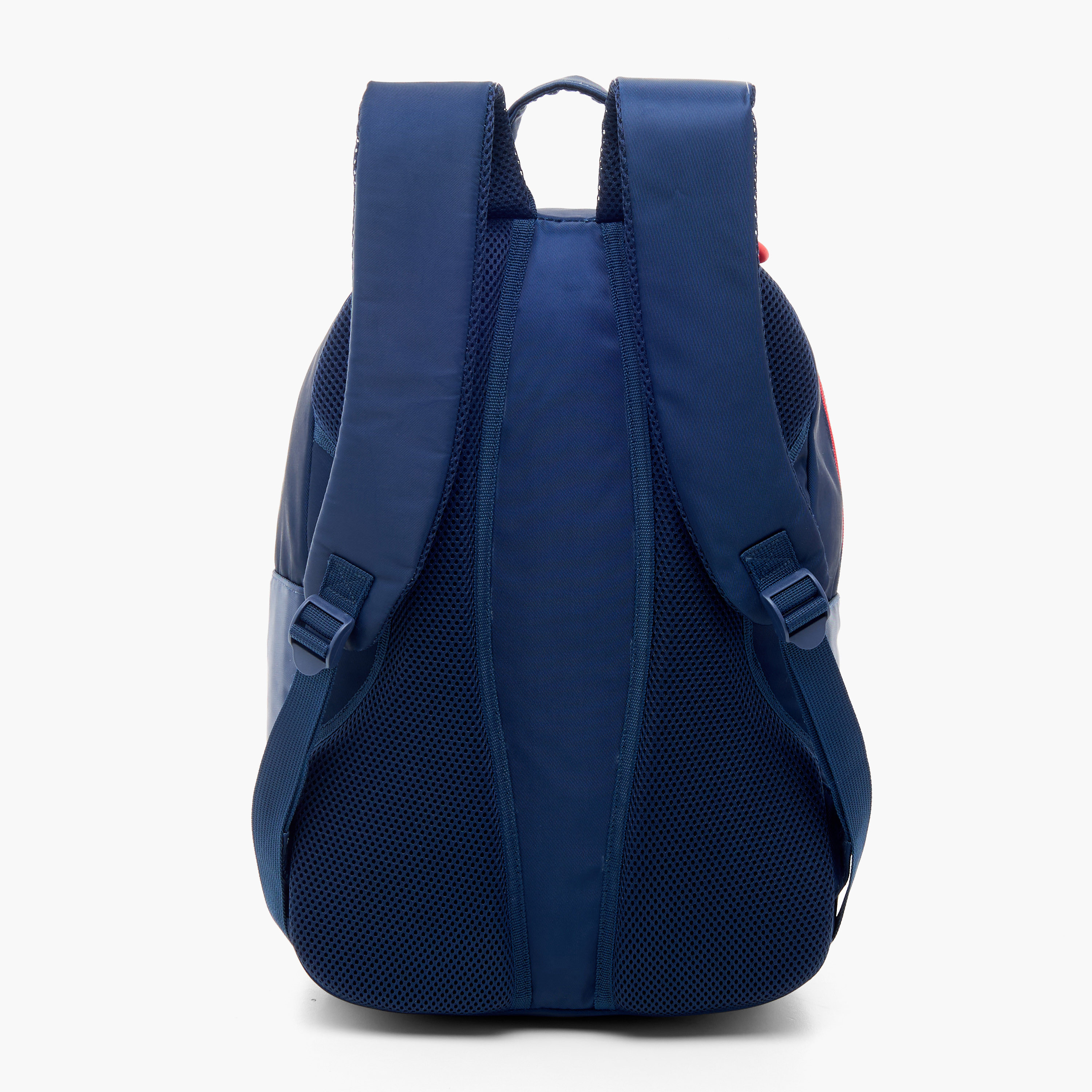 Red Bull Logo Applique Backpack with Zip Closure and Adjustable Shoulder Straps - 17 inches-school-bagsandbackpacks-backpacks-image-5