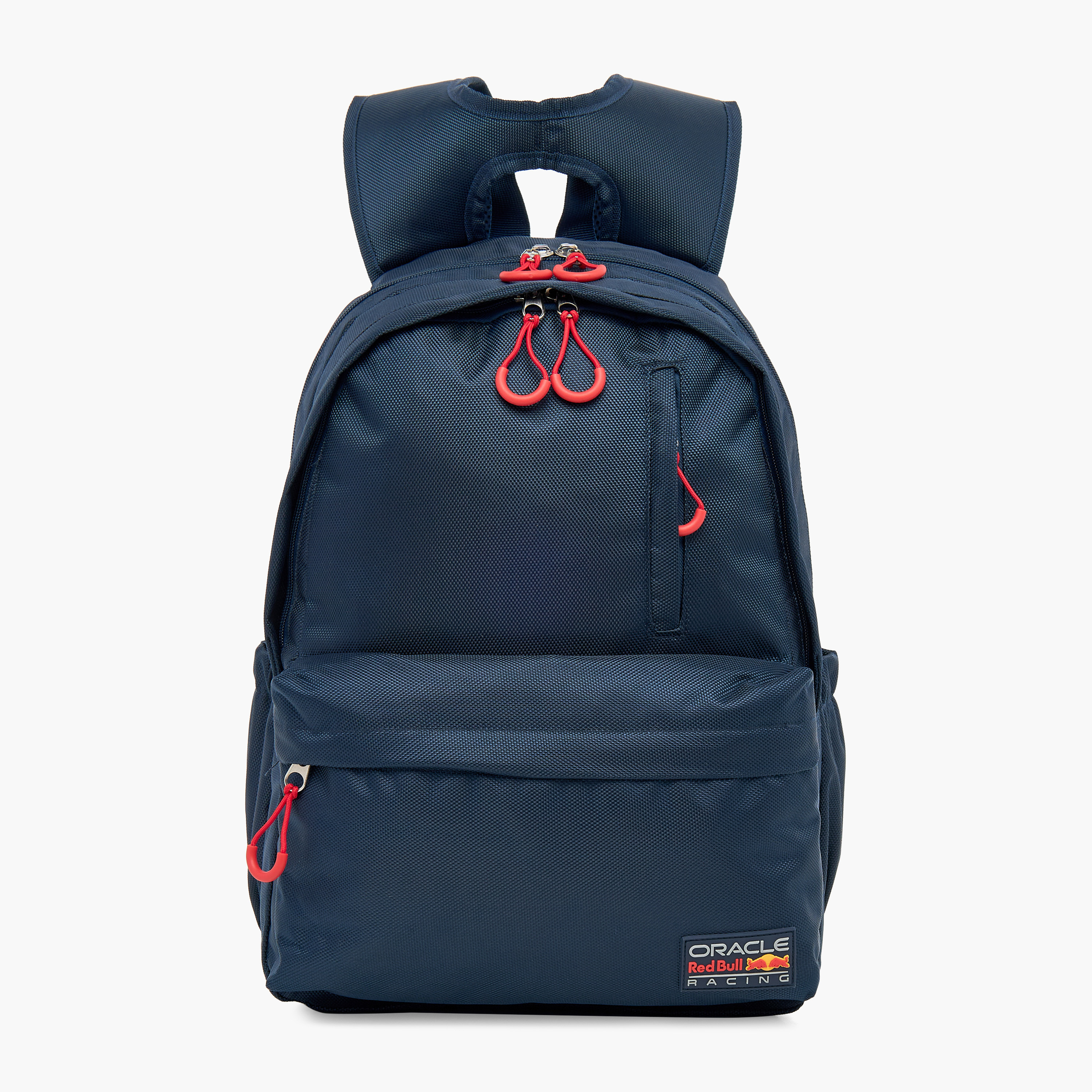 حقيبة ظهر بأحزمة قابلة للتعديل وسحاب للإغلاق وزخارف شعار من ريد بول - 17 بوصة-school-bagsandbackpacks-backpacks-image-1