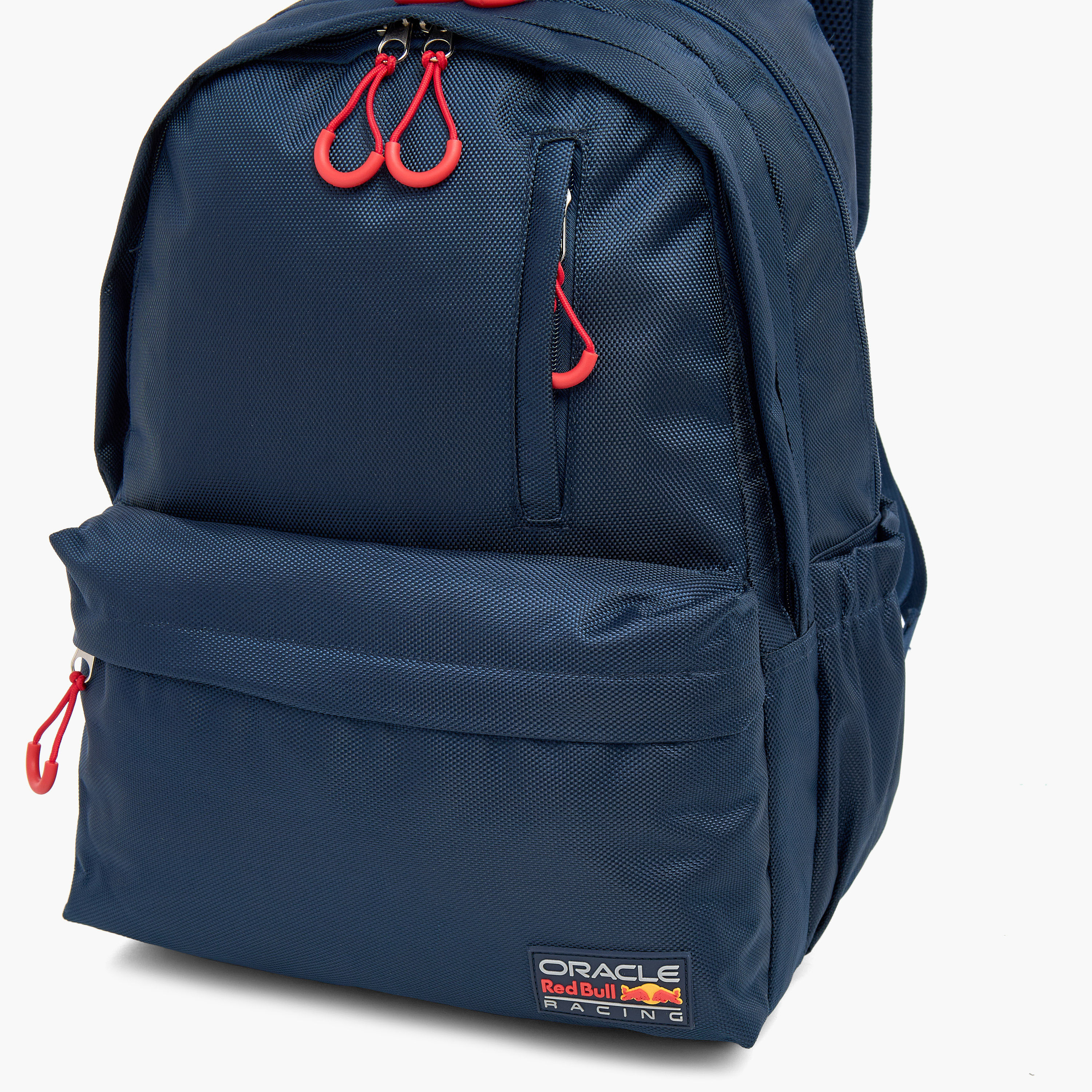 حقيبة ظهر بأحزمة قابلة للتعديل وسحاب للإغلاق وزخارف شعار من ريد بول - 17 بوصة-school-bagsandbackpacks-backpacks-image-8