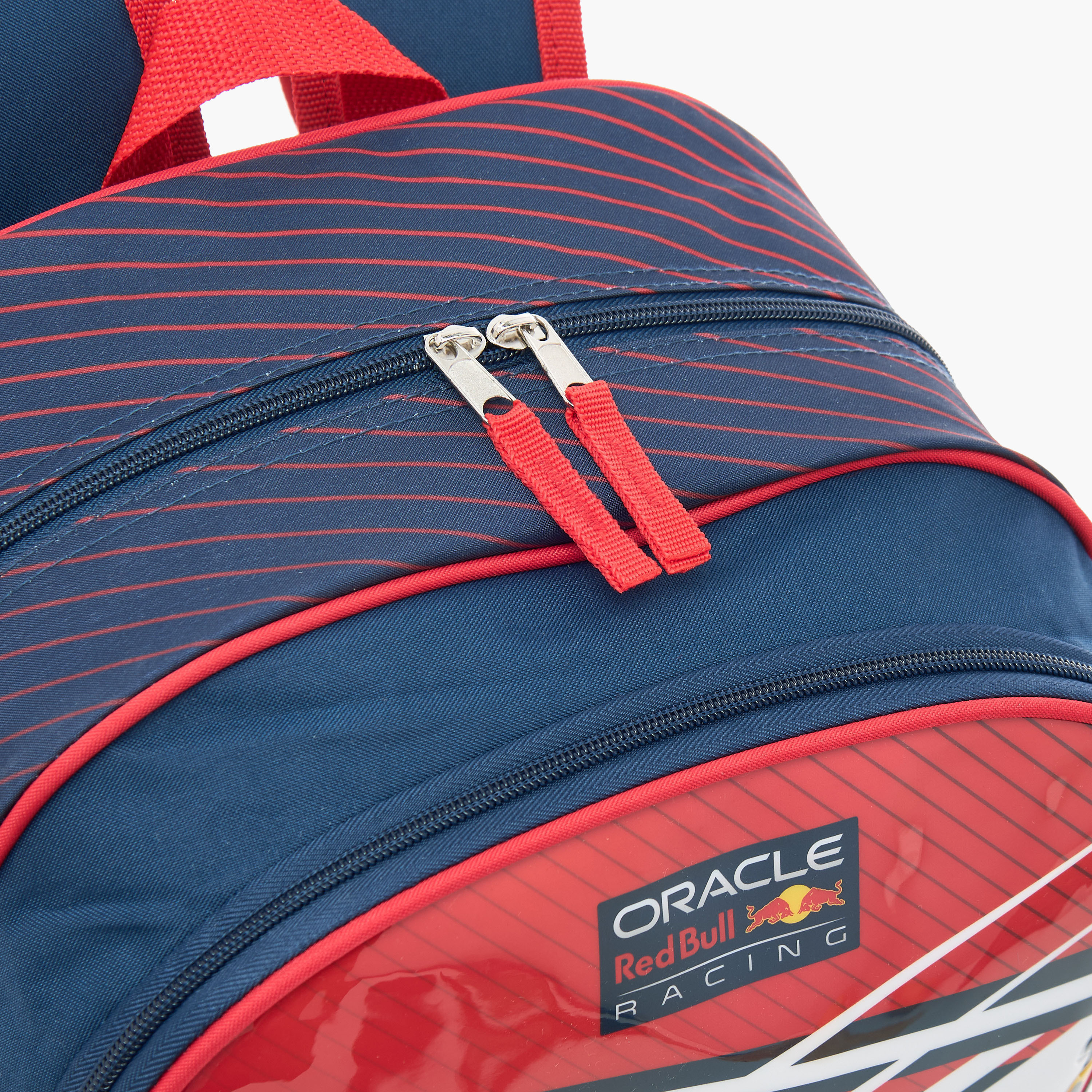 Red Bull Car Print 5-Piece Backpack Set - 16 inches-school-bagsandbackpacks-sets-image-8