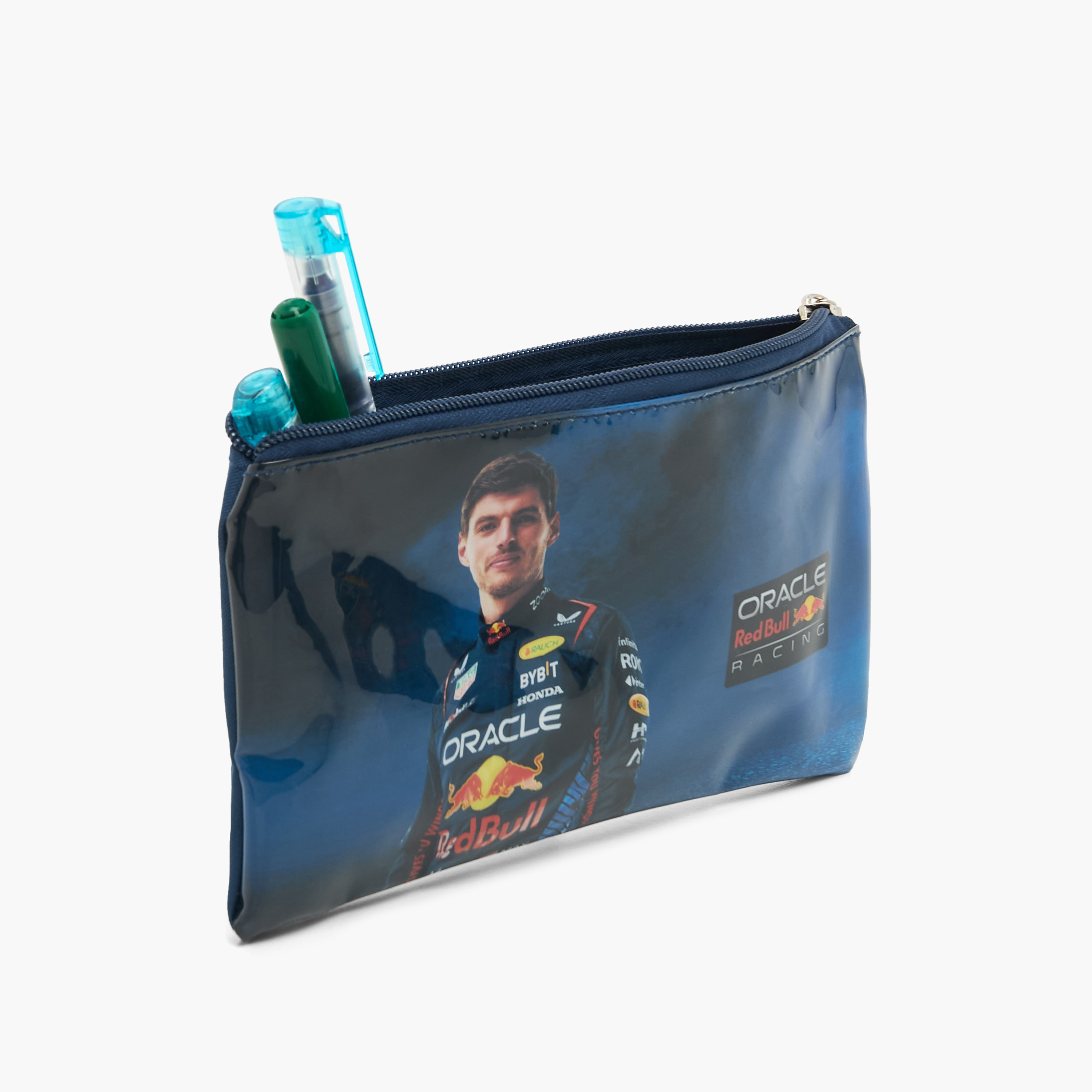 Red Bull Max Verstappen Print 5-Piece Trolley Backpack Set - 16 inches-school-bagsandbackpacks-backpacks-image-15