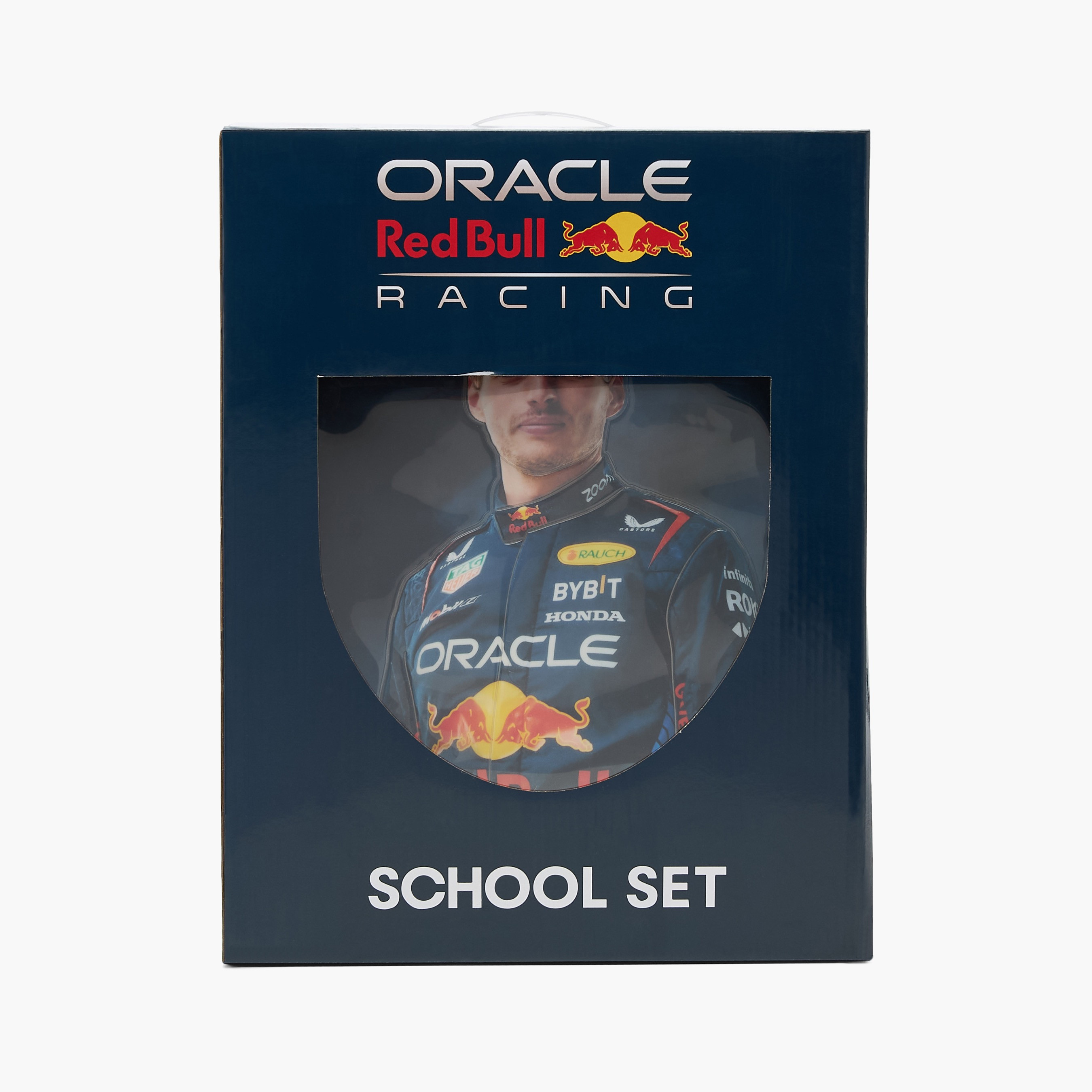 Red Bull Max Verstappen Print 5-Piece Trolley Backpack Set - 16 inches-school-bagsandbackpacks-backpacks-image-21