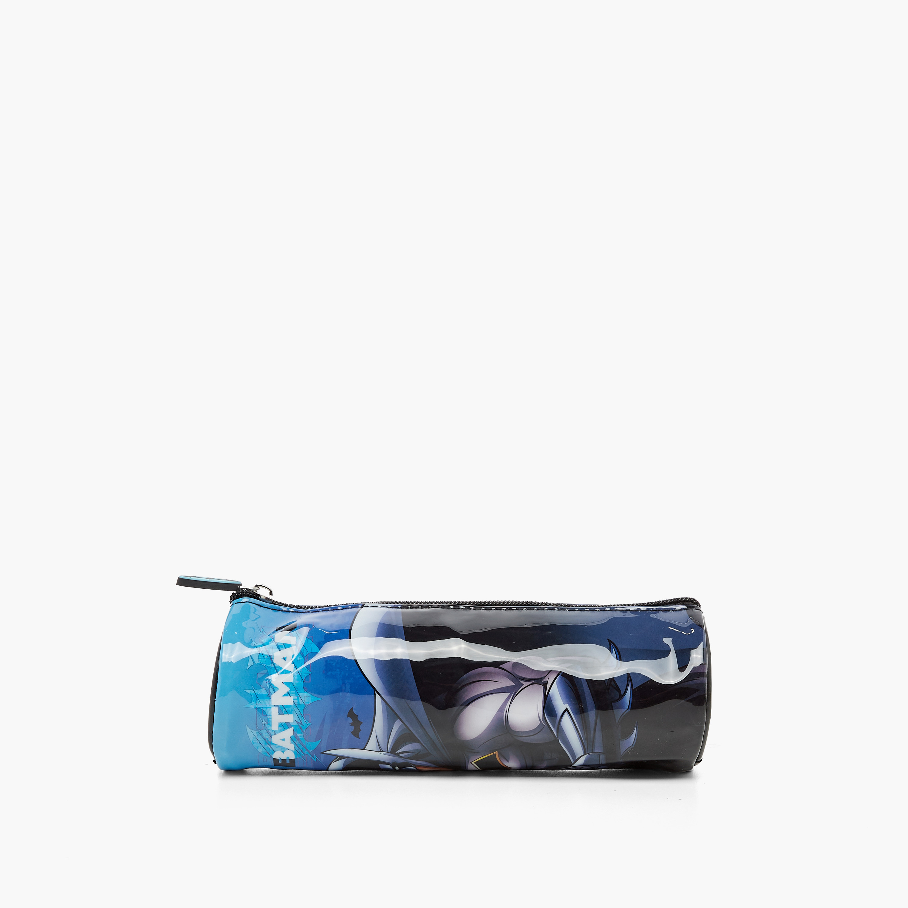 Batman Print Trolley Backpack with Lunch Bag and Pencil Pouch - 12 inches-school-bagsandbackpacks-trolleybags-image-17