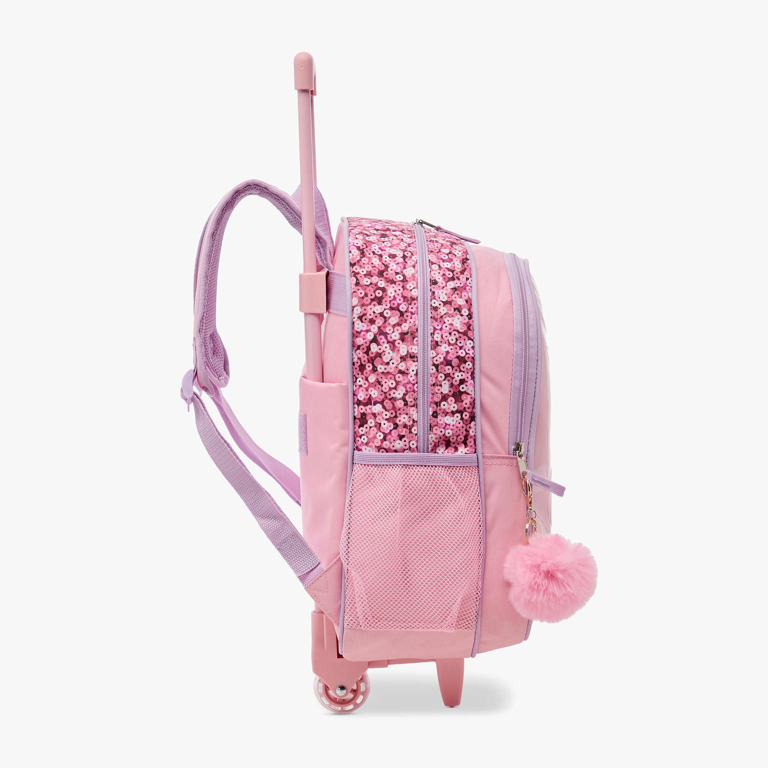 Juniors Fairy Print 5-Piece Trolley Backpack Set - 16 inches-school-bagsandbackpacks-trolleybags-image-6