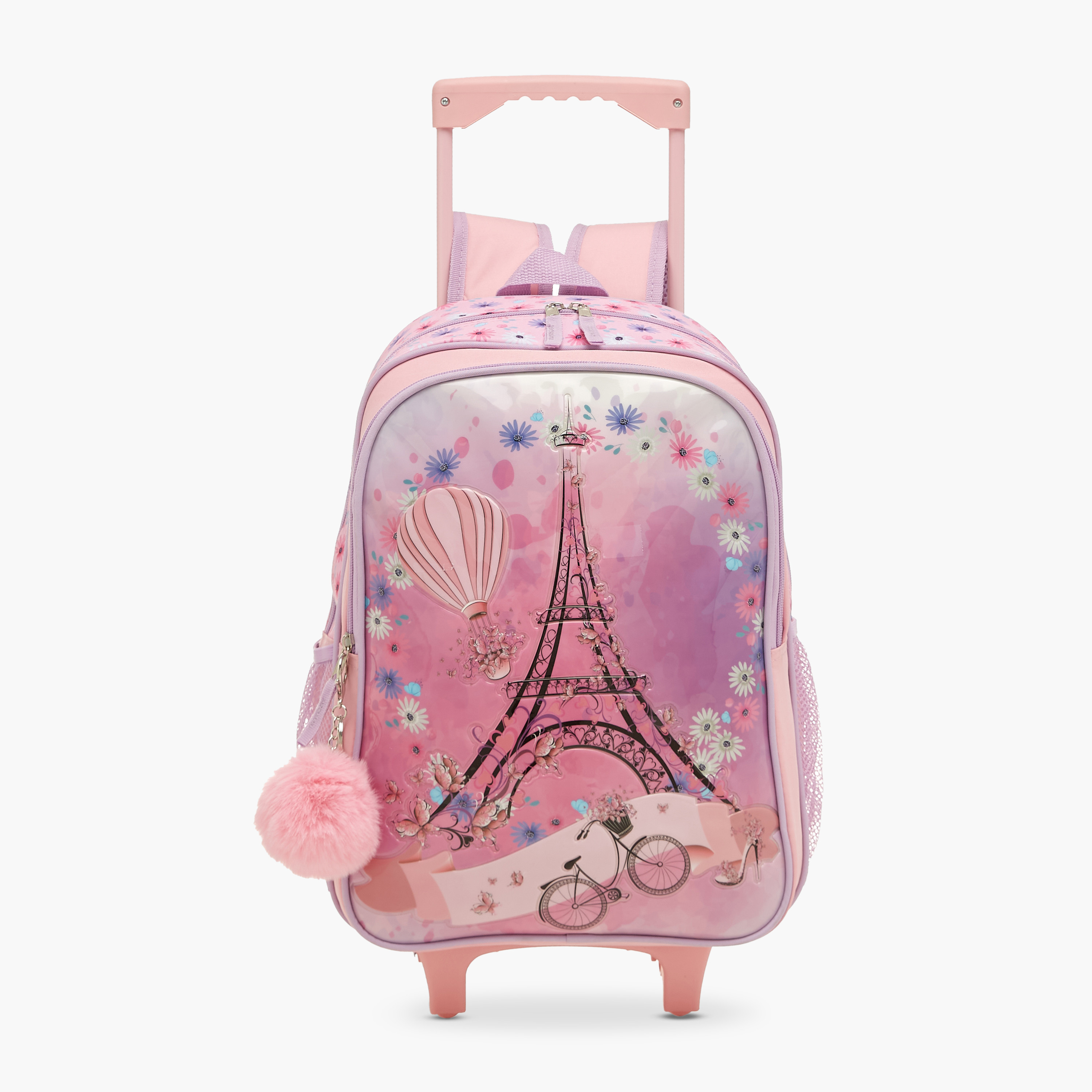 طقم شنطة ظهر ترولي بطبعات 5-Piece قطع من جونيورز - 16 بوصة-school-bagsandbackpacks-sets-image-2